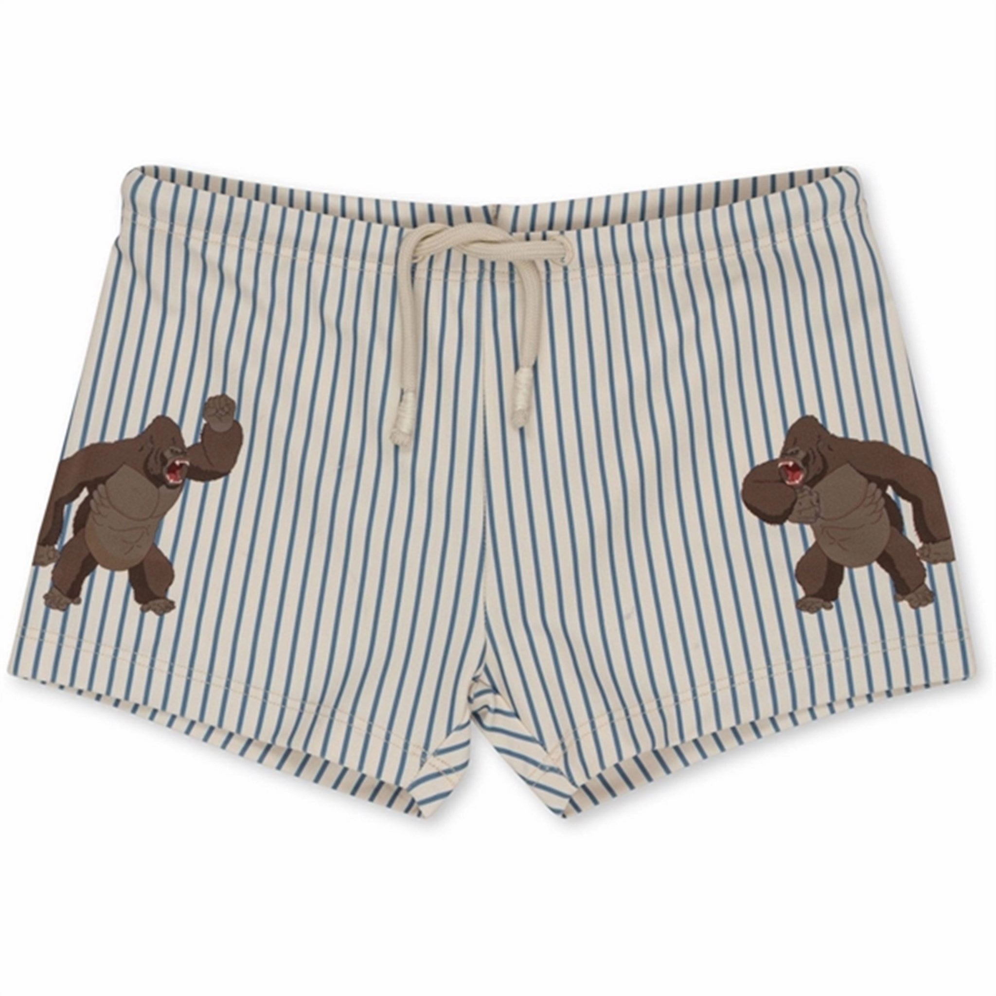 Teen Trend Chlorine Resistant Material Konges Sl?jd Aster Swim Pants Stripe Bluie