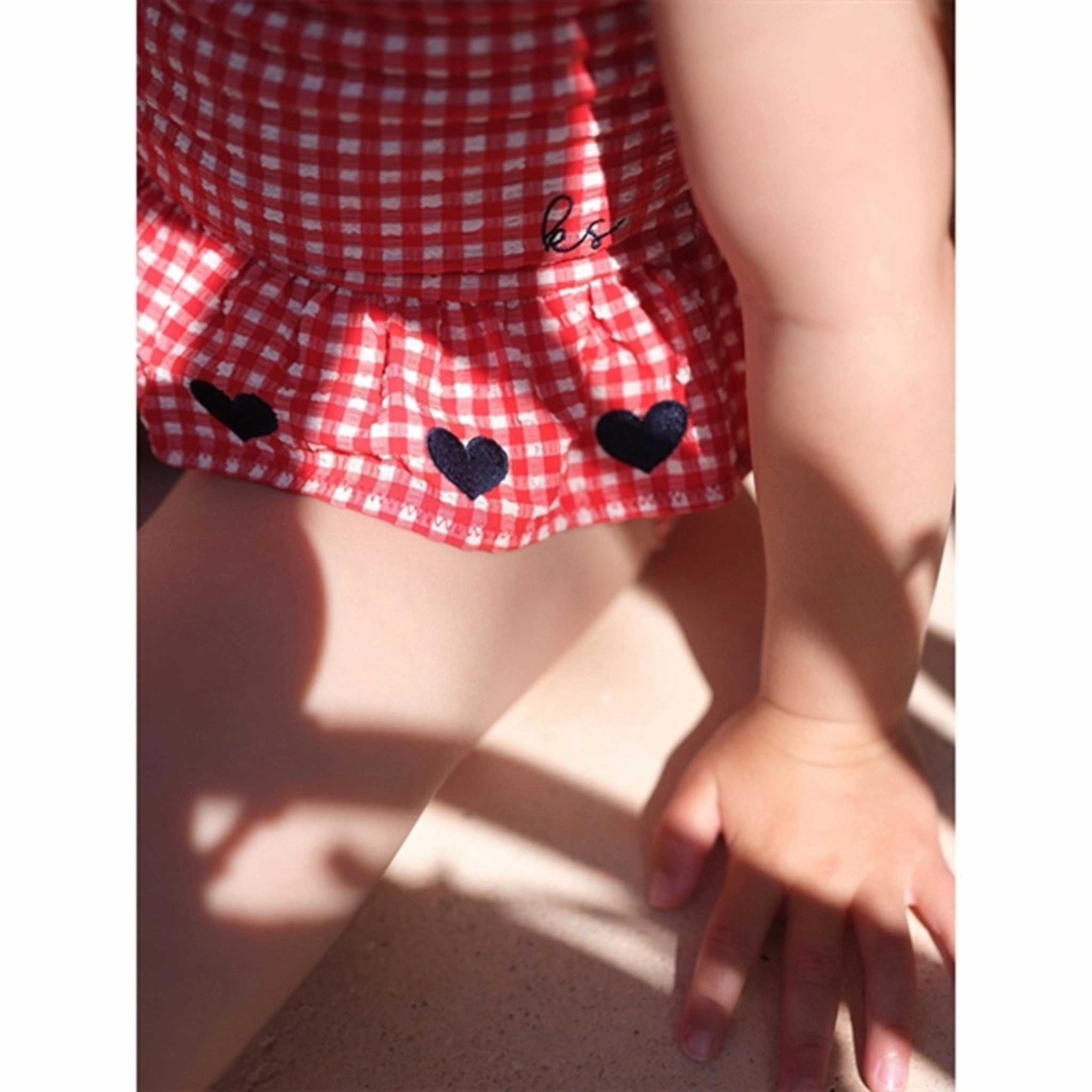 Konges Sl?jd Barbados Cherry Soline Swimsuit Stain Resistant Surface