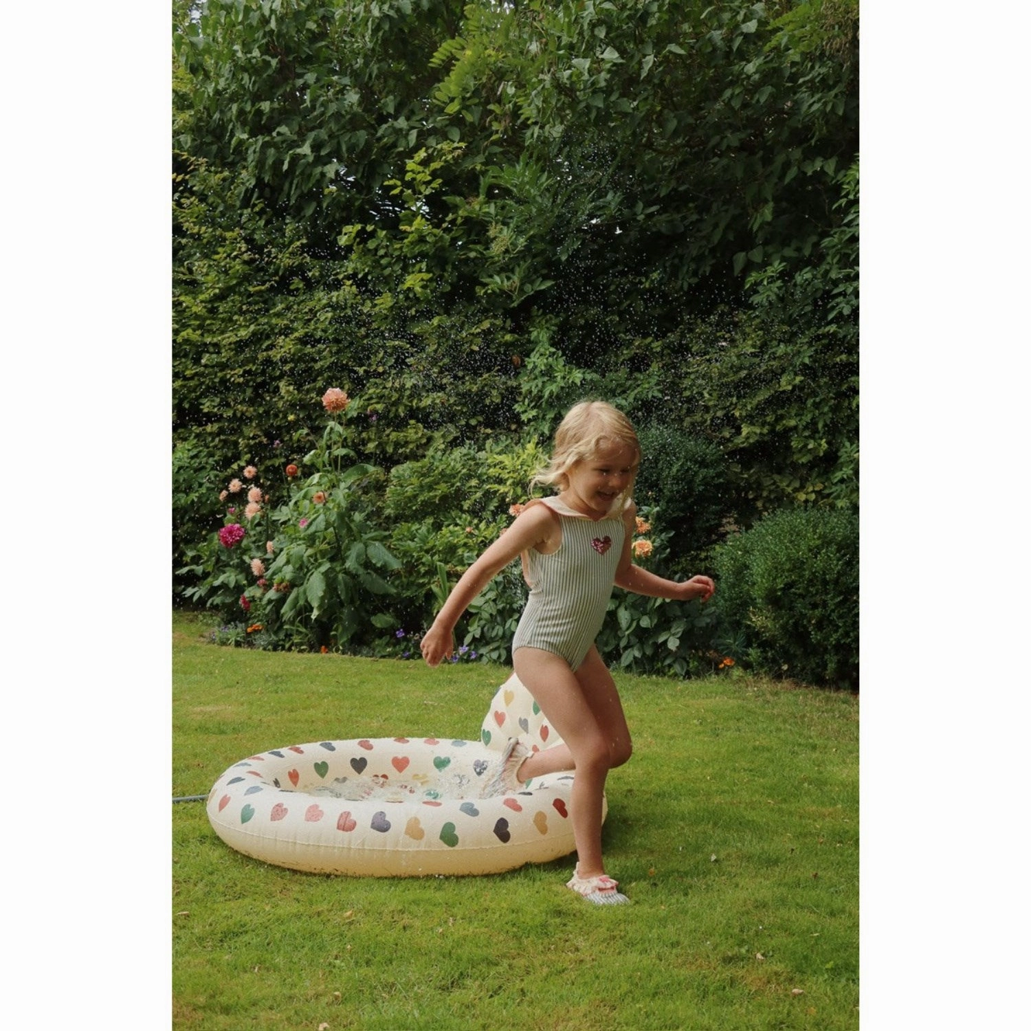 Konges Sl?jd Blue Stripe Gina Swimsuit Grs Elegant-Vibe