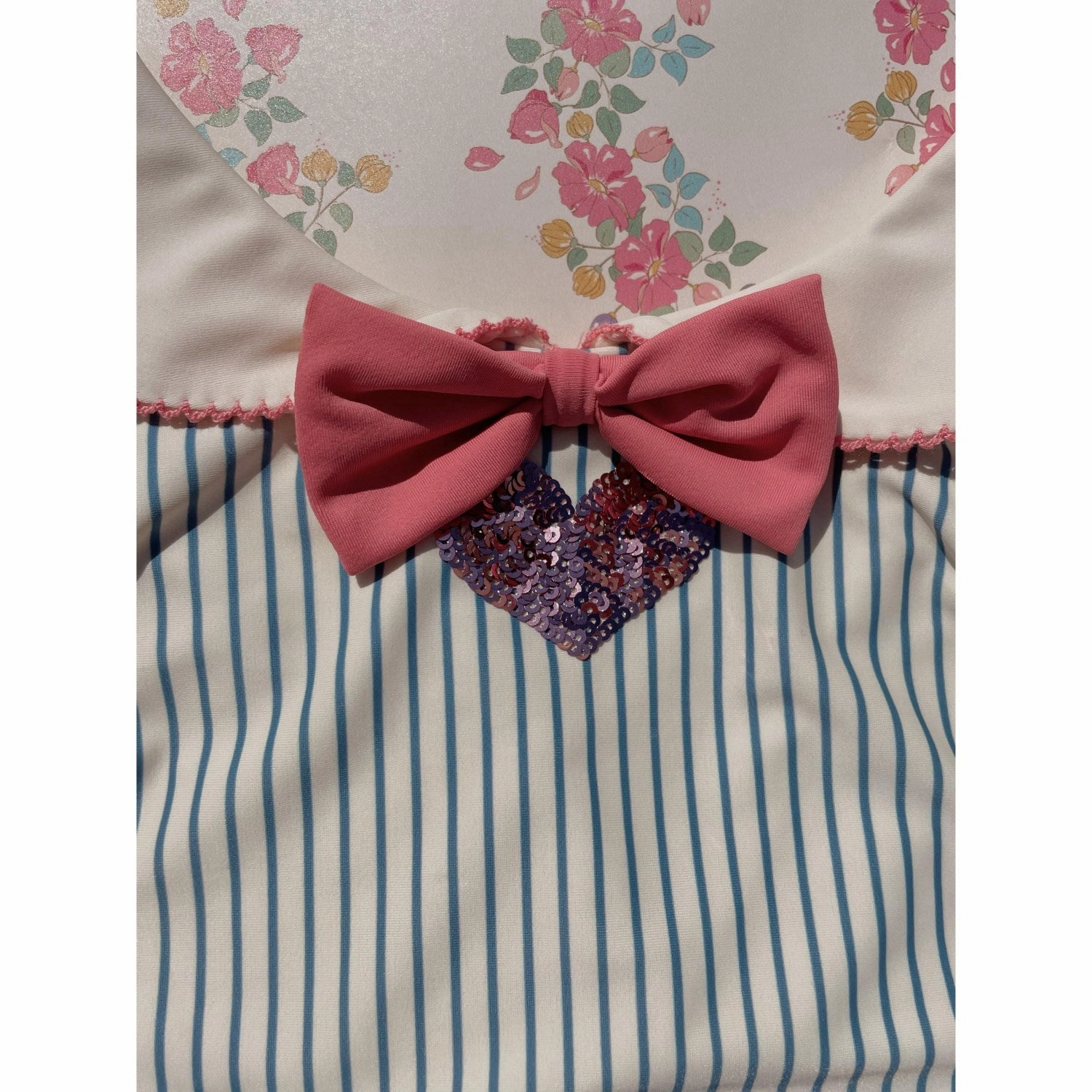 Summer Swimwear Konges Sl?jd Blue Stripe Gina Swimsuit Grs