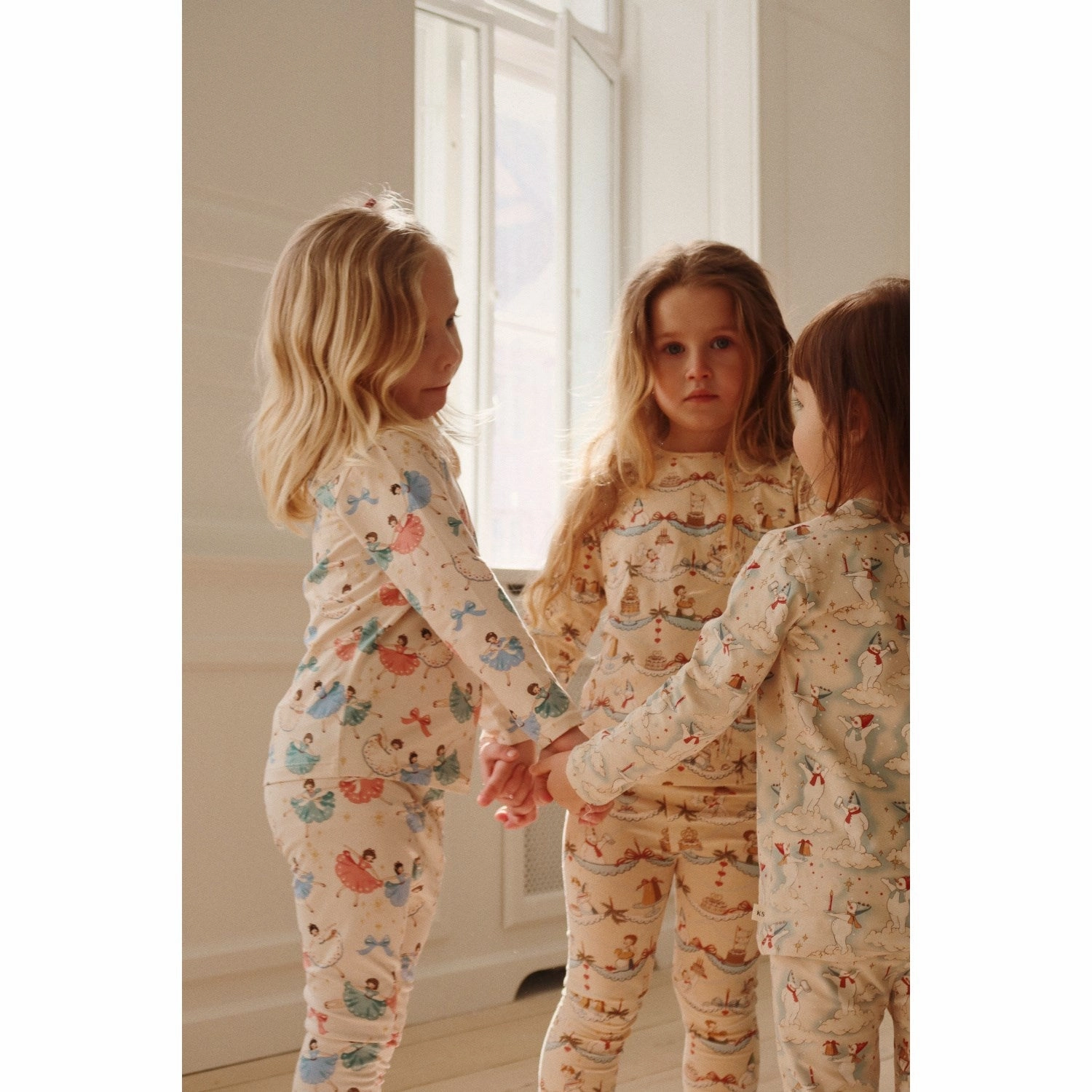 Konges Sl?jd Bow Ballerina Basic Blouse/Pants Set Gots Off Duty