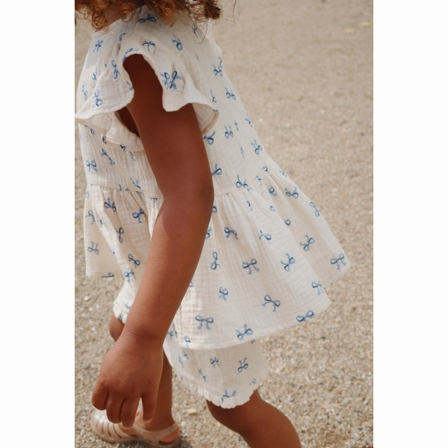 Weekend Outing Konges Sl?jd Bow Bleu Coco Shorts Gots