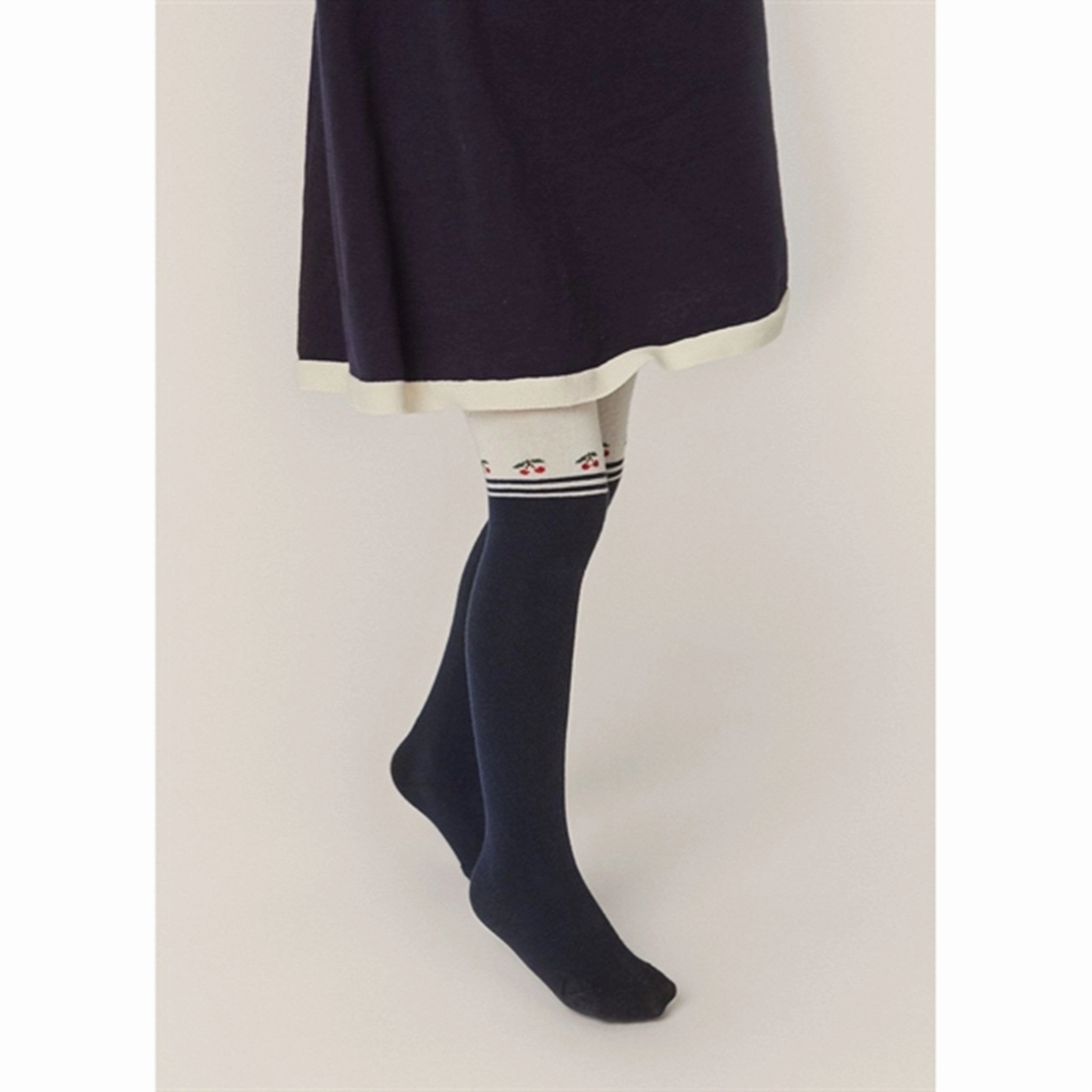 Konges Sl?jd Cherry/Cat 2-Pack Lapis Tights Comfort-fit-feature-attribute Plus-size-options-attribute