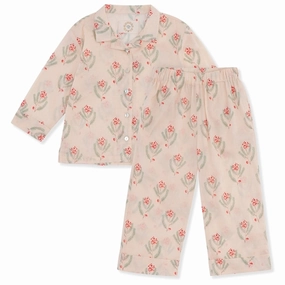 Konges Sl?jd Christmas Nightingale Gown Christmas Vintage Rose Flower Flexible Waistband