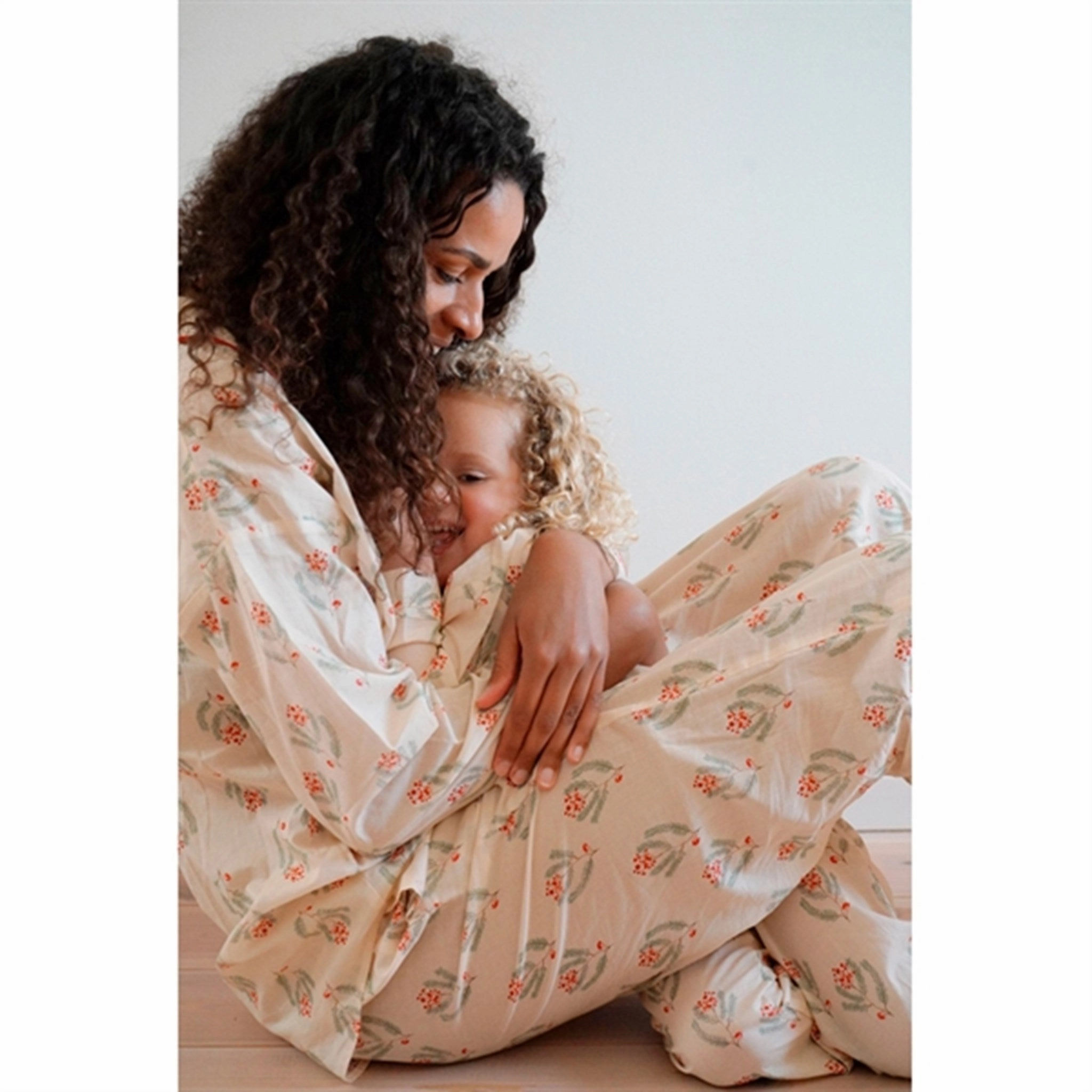 Konges Sl?jd Christmas Nightingale Gown Christmas Vintage Rose Flower Style Layer Fresh Teams