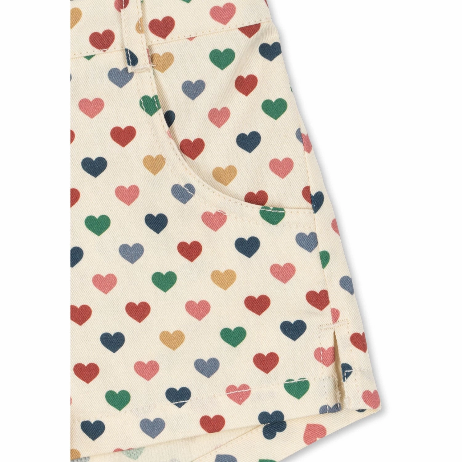 LightweightFabric skateboarding outfit Konges Sl?jd Coeur Color?? Frankie Mini Shorts Gots