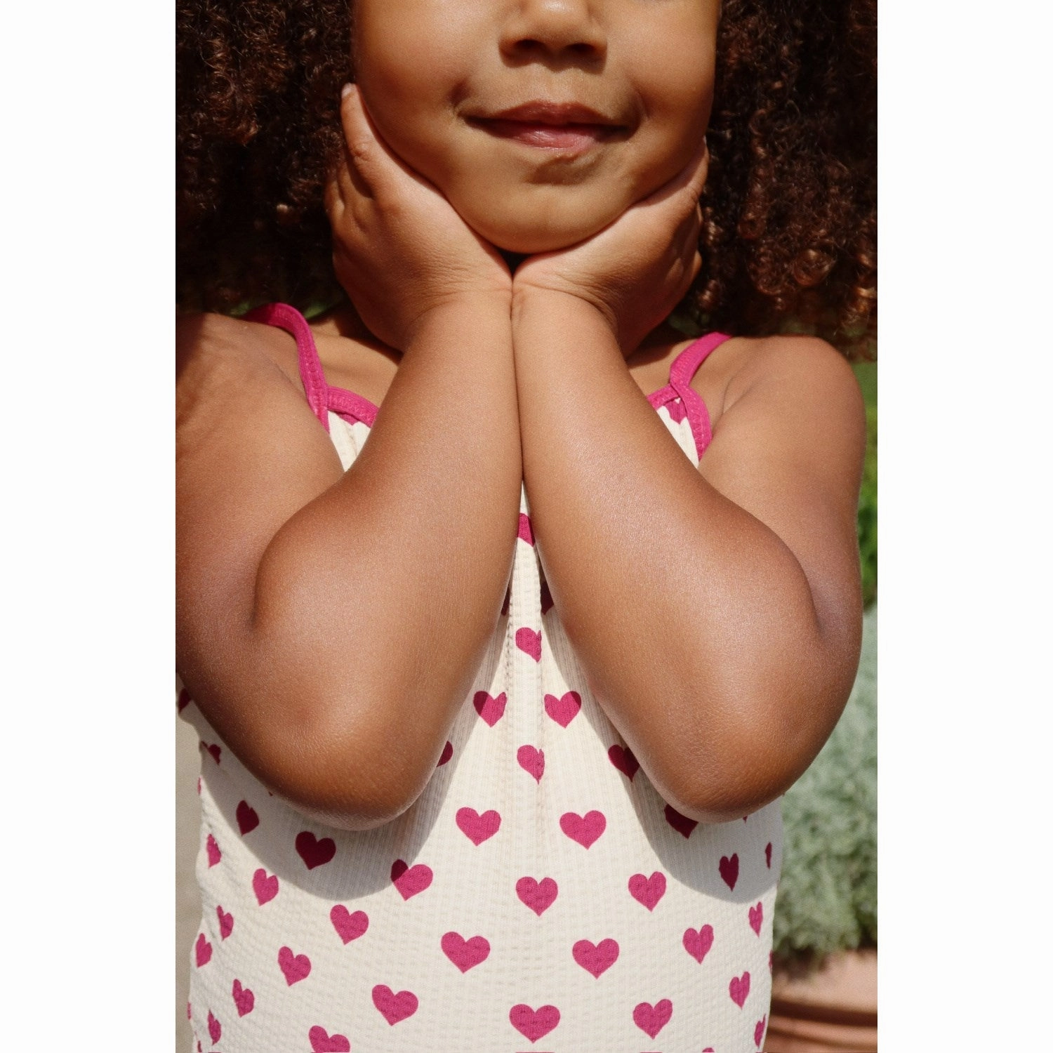 Sand Resistant Texture Konges Sl?jd Coeur Sangria Bowie Swimsuit