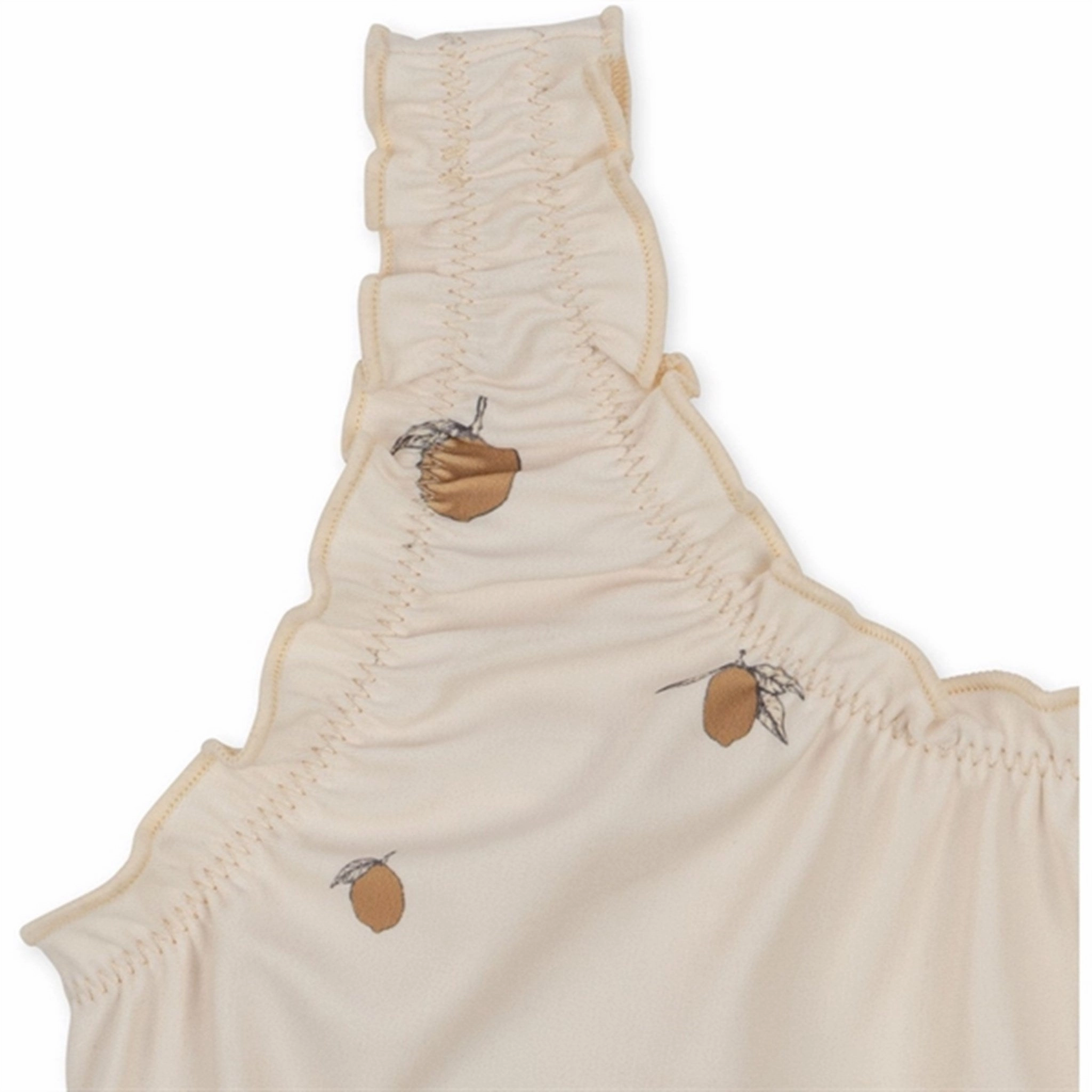 Konges Sl?jd Collette Swimsuit Lemon Functional-Design Smooth Finish