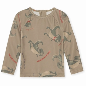 Non Chafing Hemlines Konges Sl?jd Dansosaurus Aster UV Swimblouse