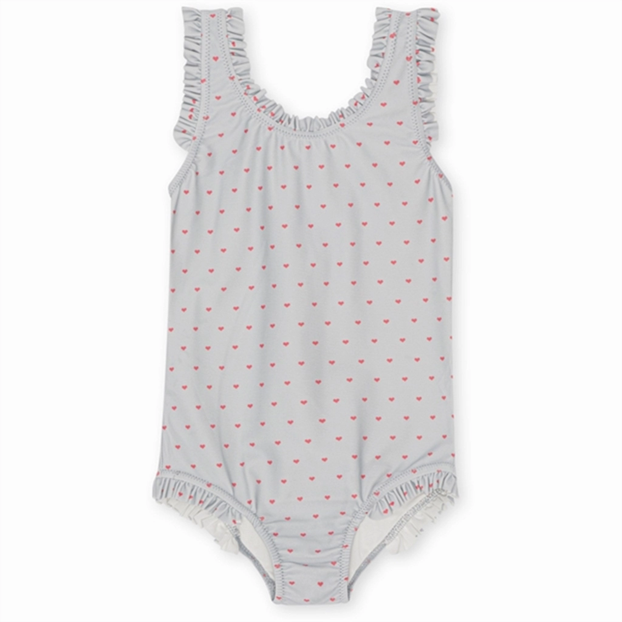 Performance Wear Two-Tone-Design Konges Sl?jd Du Coeur Glacier Twinkle Swimsuit