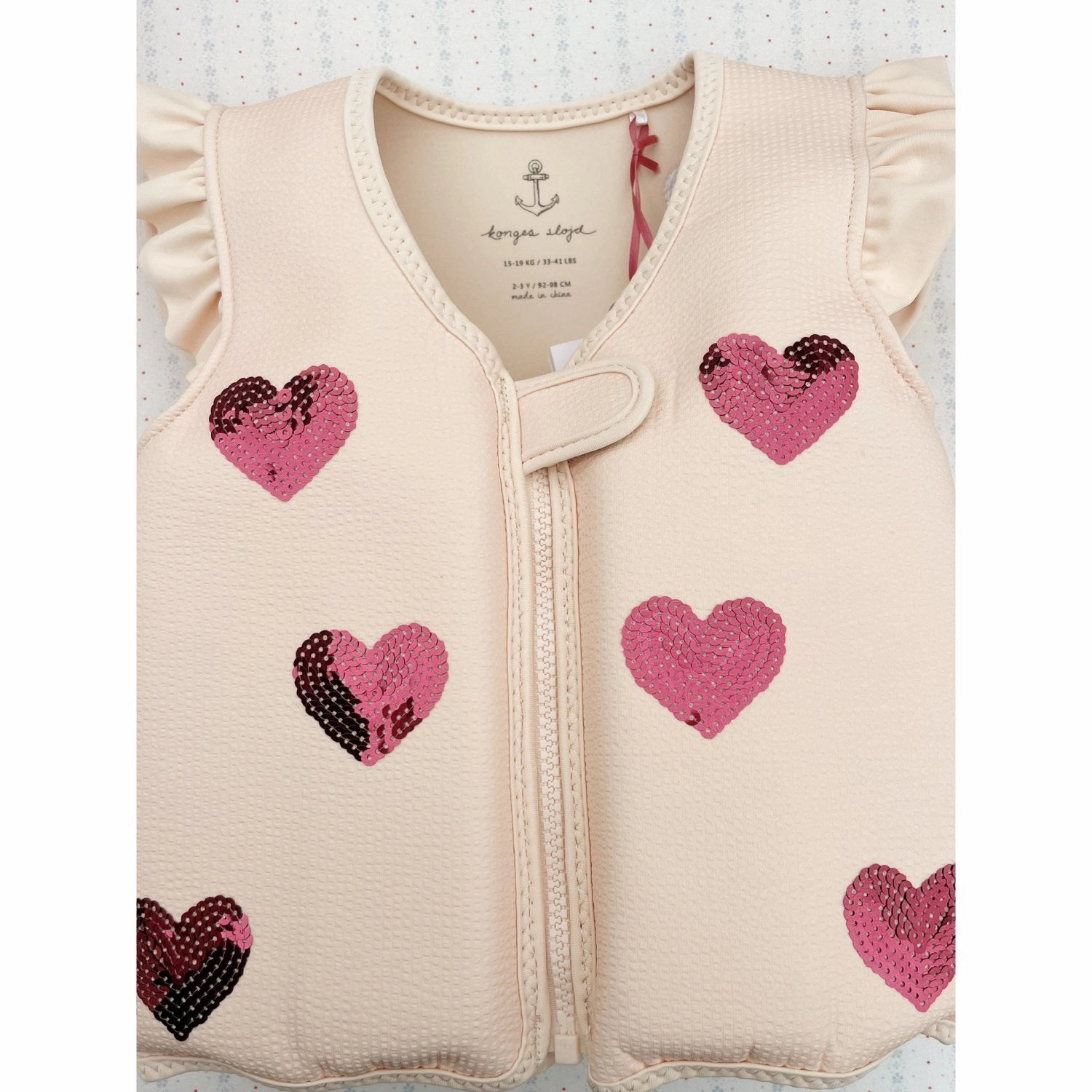 Konges Sl?jd Ecru Avery Swim Vest Coastal Vibes