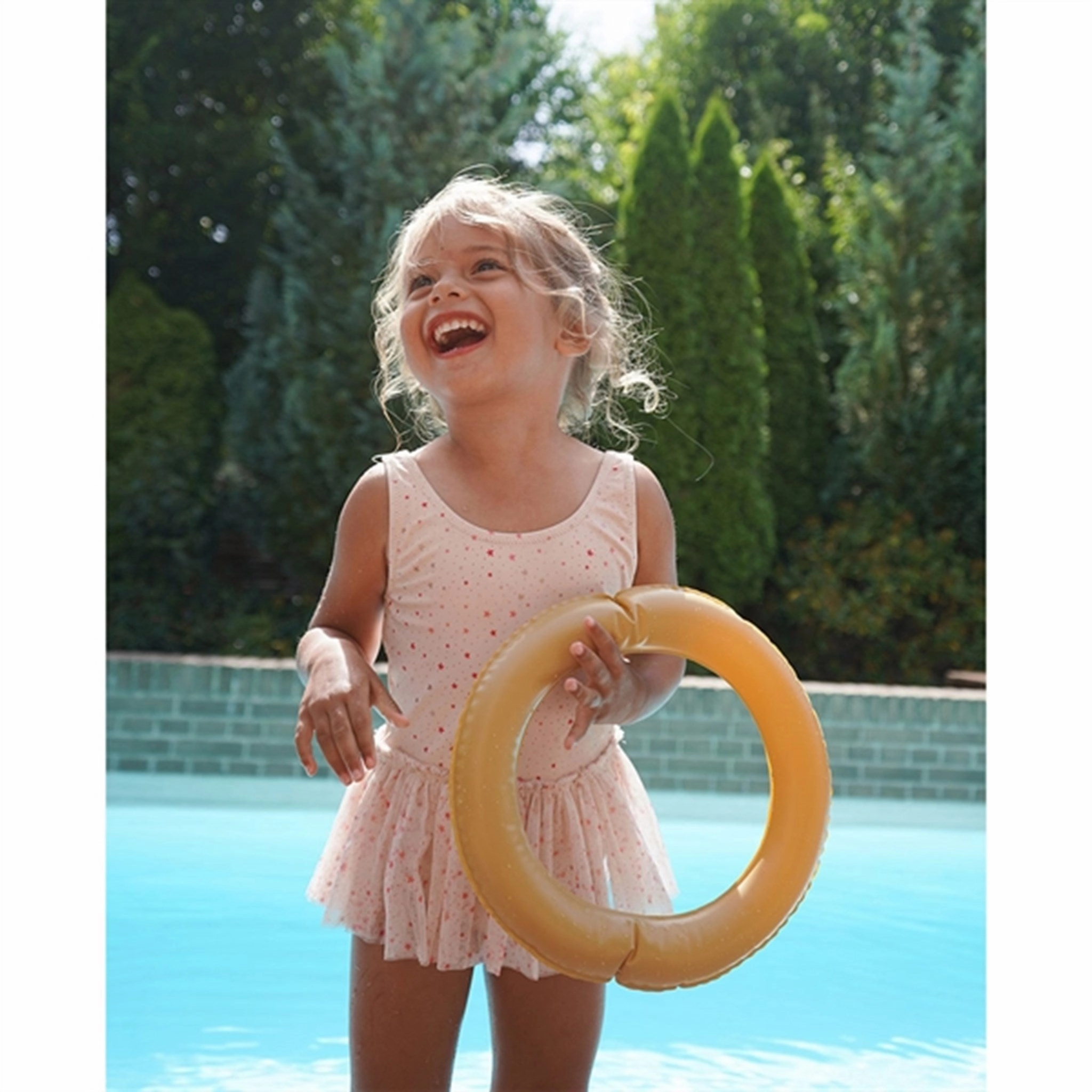 Konges Sl?jd Etoile Pink Sparkle Strut Swimsuit Family Pool Day