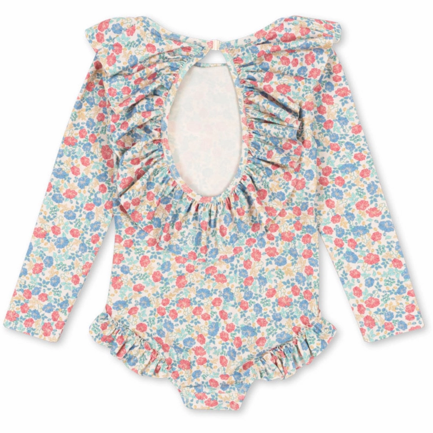 Konges Sl?jd Fiola Manuca Ls Swimsuit Grs Rash Guard Style Beach Fun