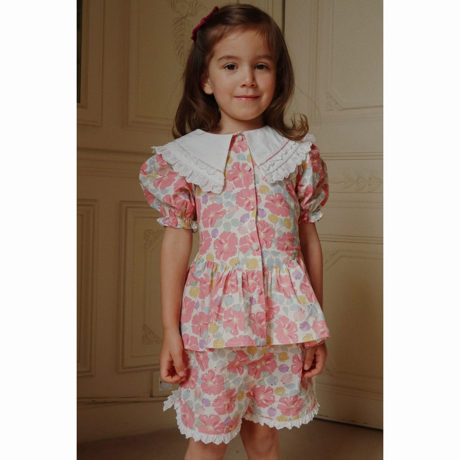 Konges Sl?jd Fleur Anglaise Coeur Shorts Gots loafers