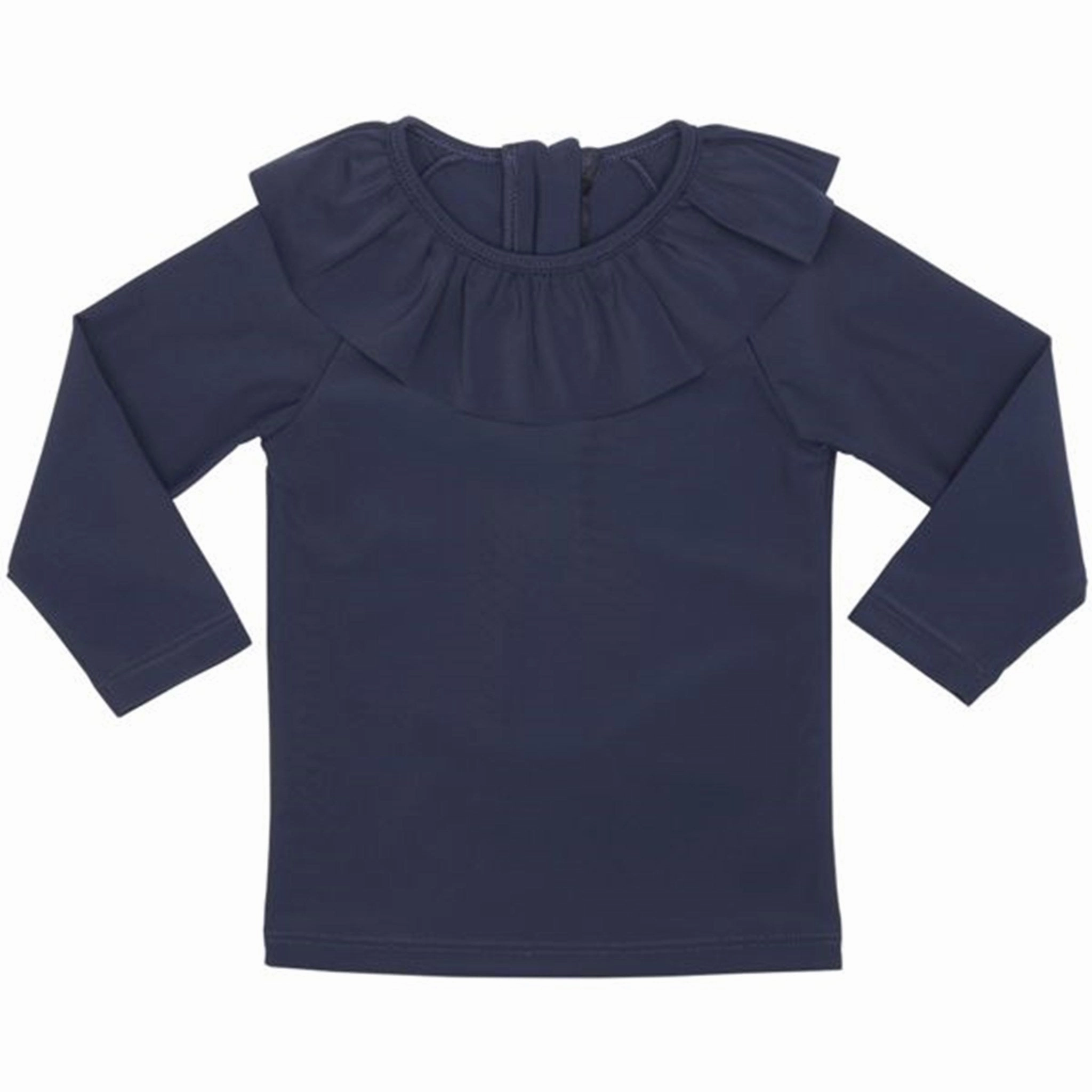 Anti Sag Waistband Konges Sl?jd Girls UV Tee LS Navy