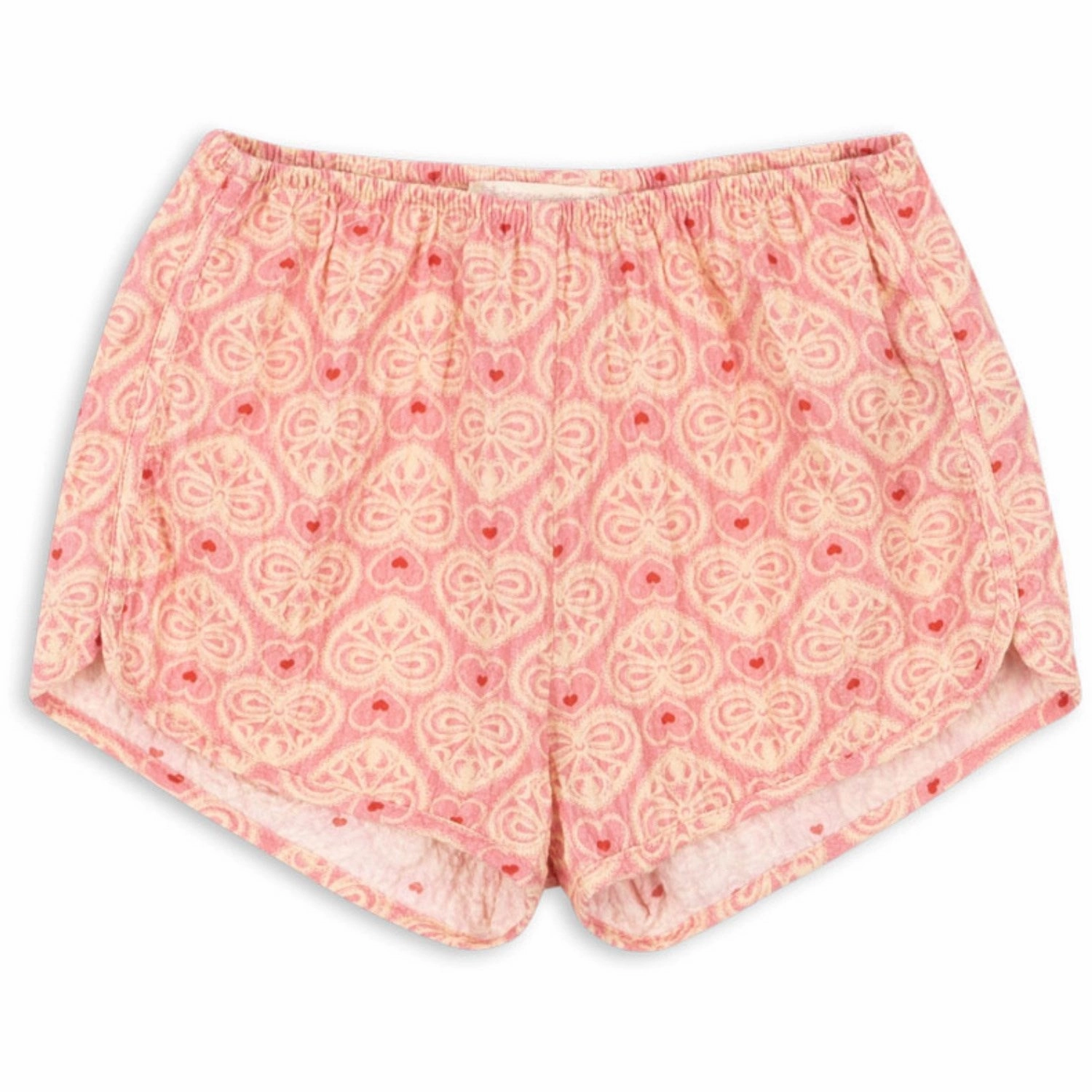Soft Waist Konges Sl?jd Lacy Pink Ava Shorts Gots