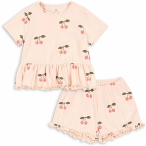 Warm Days Weekend Outing Konges Sl?jd Ma Grande Cerise Pink Basis Frill Set