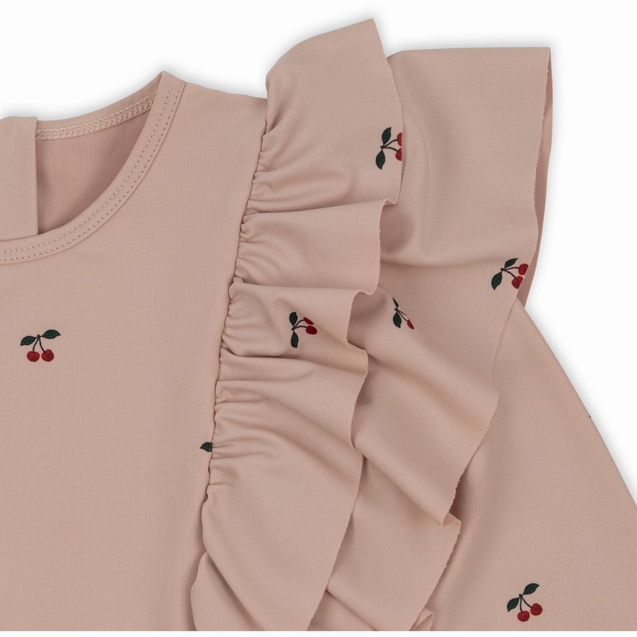 Konges Sl?jd Manuca Frill Swim Blouse Cherry Blush Summer Pack