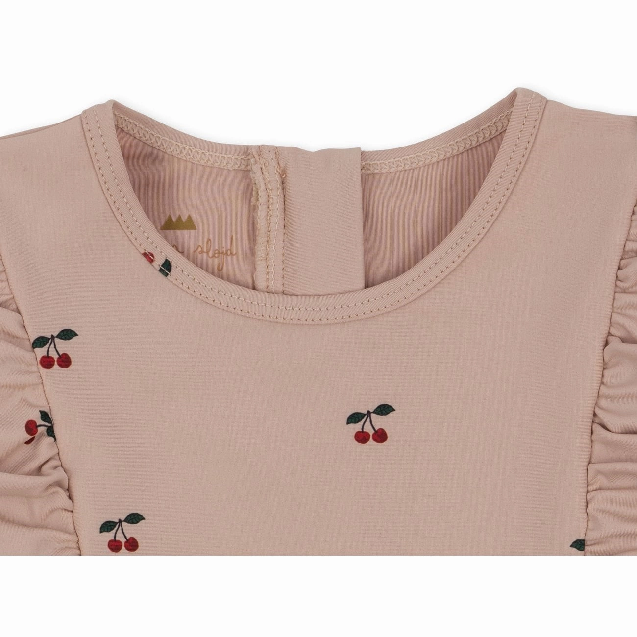 Konges Sl?jd Manuca Frill Swim Blouse Cherry Blush All-day Comfort