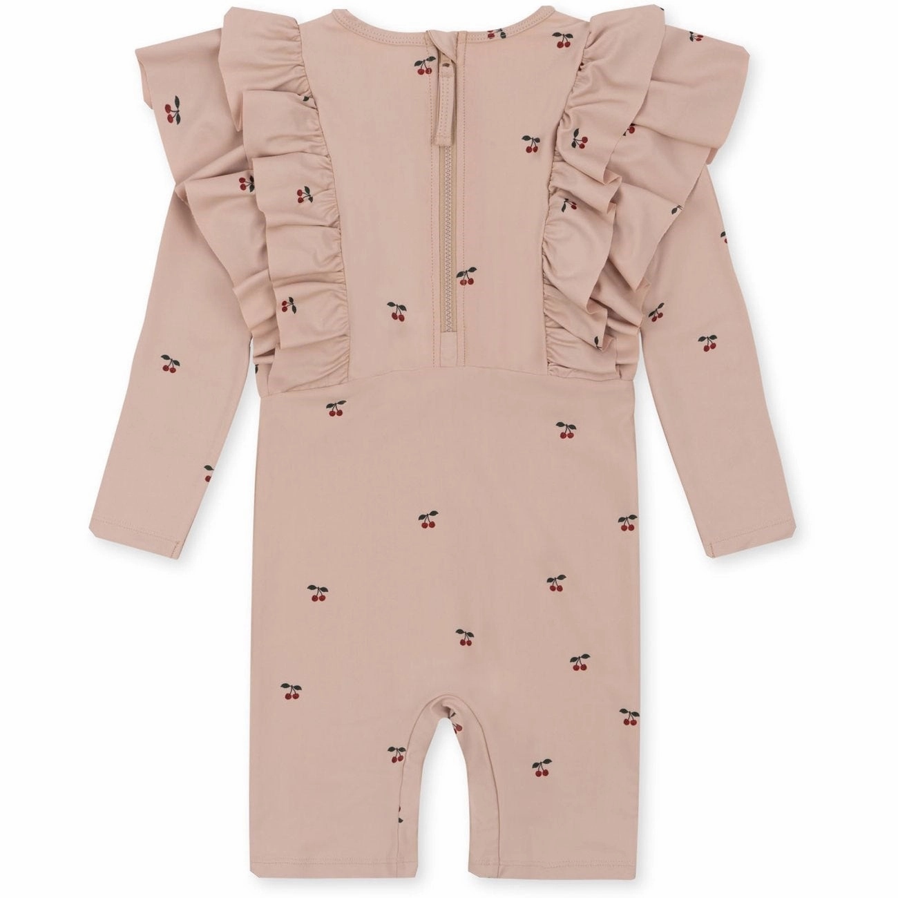 Stackable Storage Design Eco Friendly Packaging Konges Sl?jd Manuca Frill Swim Onesie Cherry Blush
