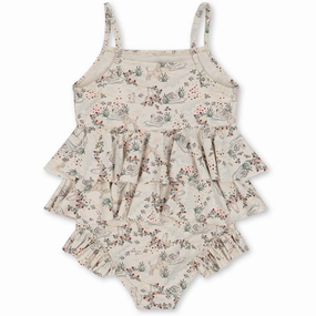 Konges Sl?jd Manuca Frill Swimsuit Mizumi Snag Free Fabrication Beach Day