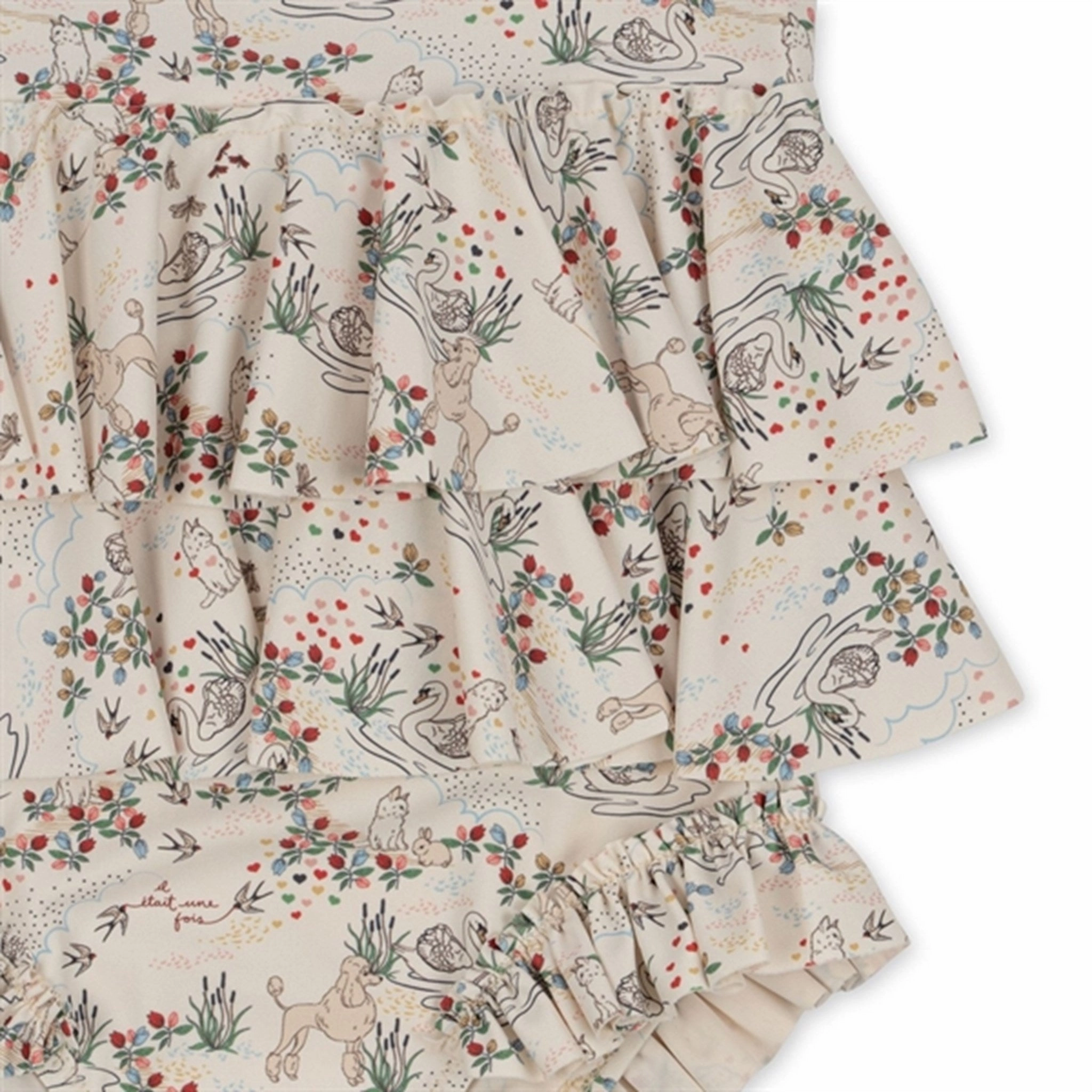 Lounge-wear Non Chafing Seamless Edges Konges Sl?jd Manuca Frill Swimsuit Mizumi