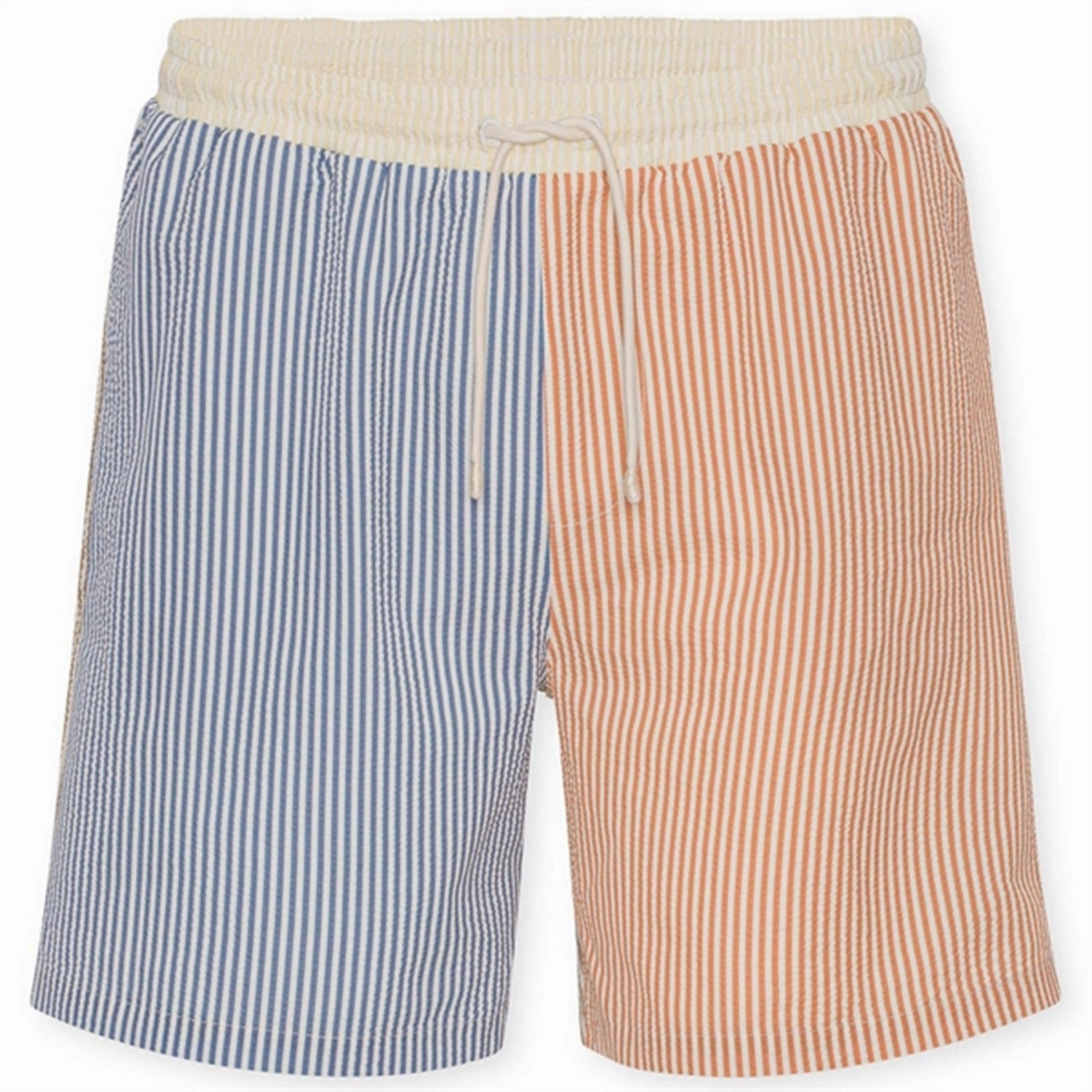 Ocean Holiday Smooth Edge Finishing Konges Sl?jd Multi Stribe Seer Asnou Dad Swim Shorts