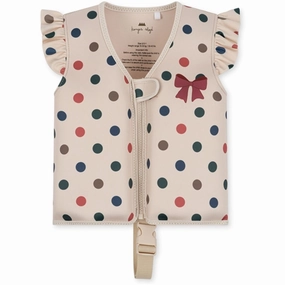 Konges Sl?jd Neoprene Swim Vest Frill Kitty Backless-Option