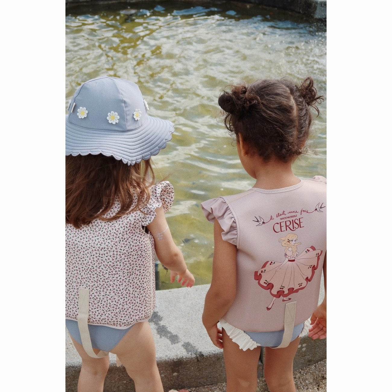 Light Packing Contour Support Konges Sl?jd Neoprene Swim Vest Frill Princess