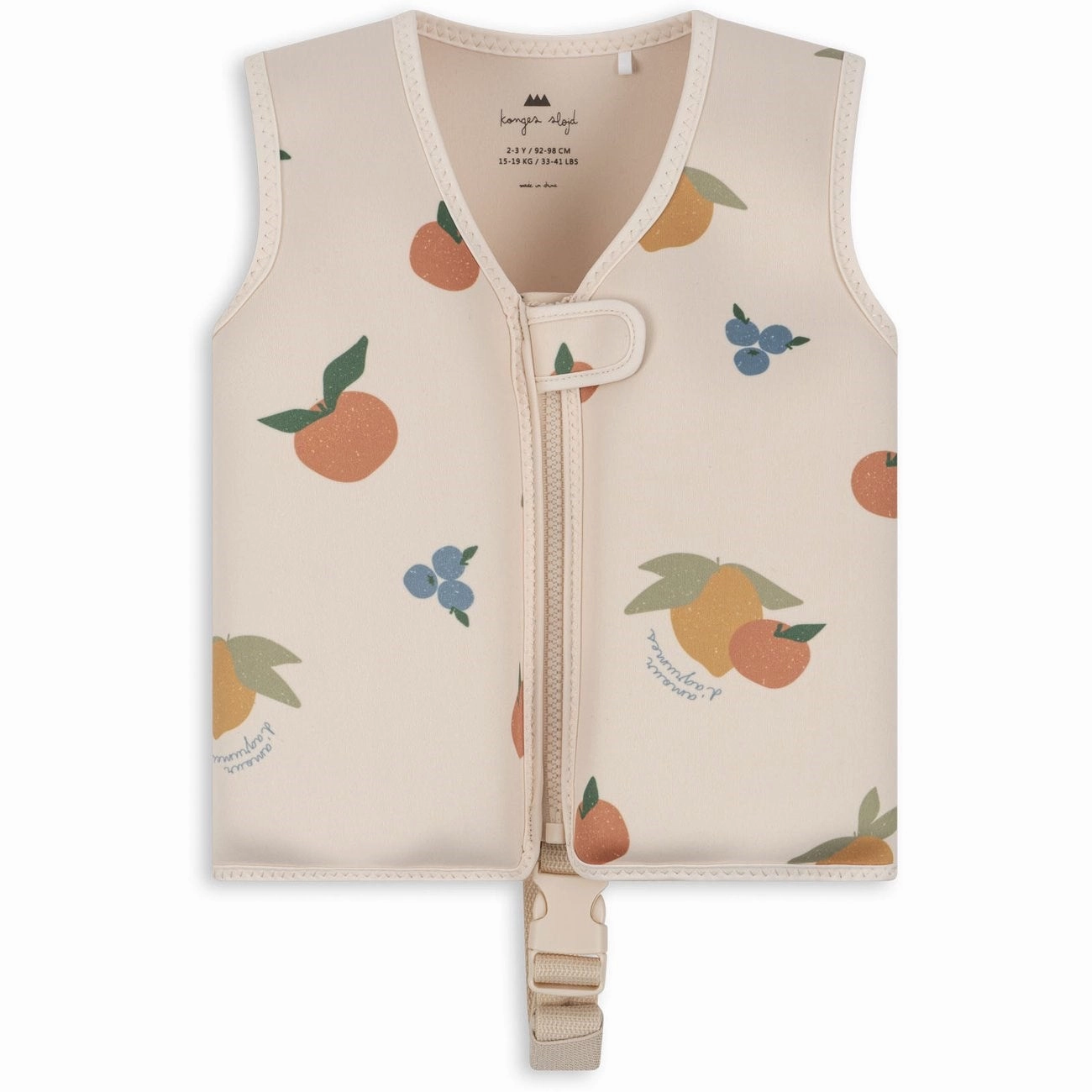 Konges Sl?jd Neoprene Swim Vest Fruity Layered Coverage