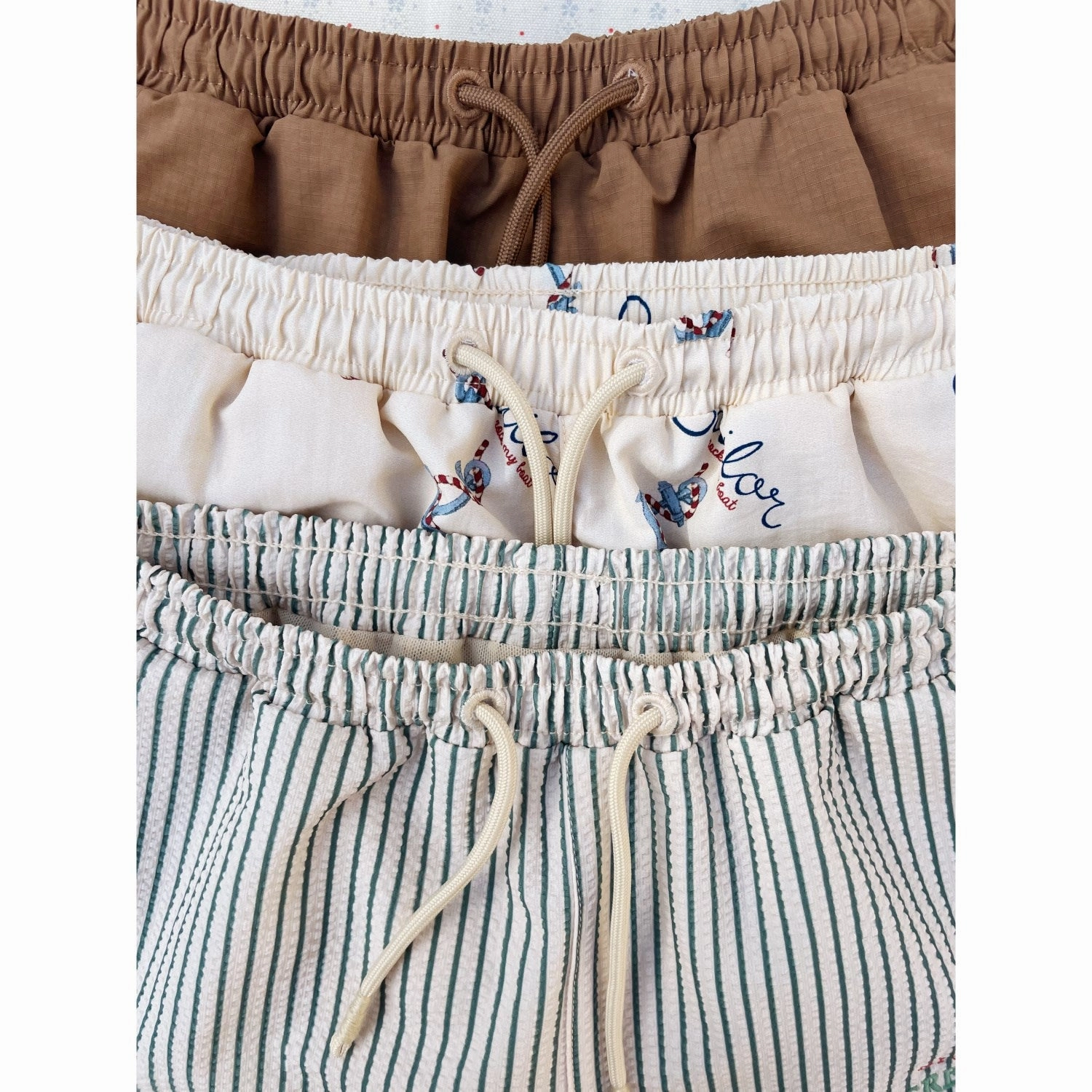 Konges Sl?jd Rock My Boat Asnou Swim Shorts Sunny Beach Pastel Shades
