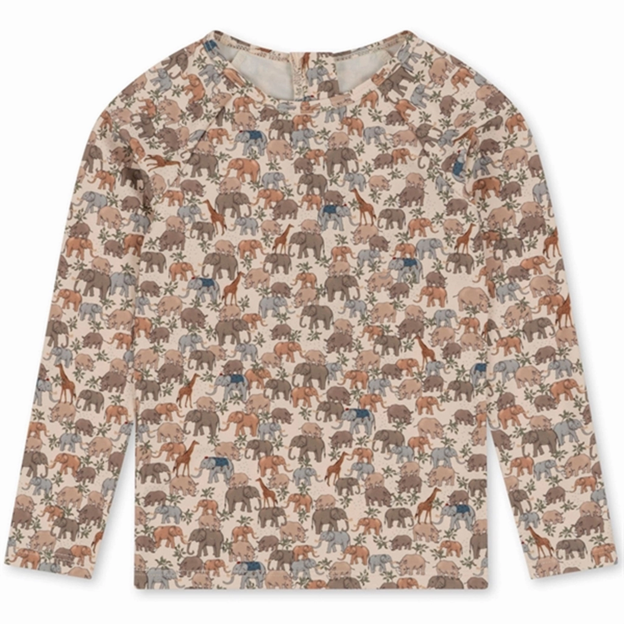 Konges Sl?jd Safari Aster UV Swim Blouse Mesh Lined Padding Multi Hook Back Closure