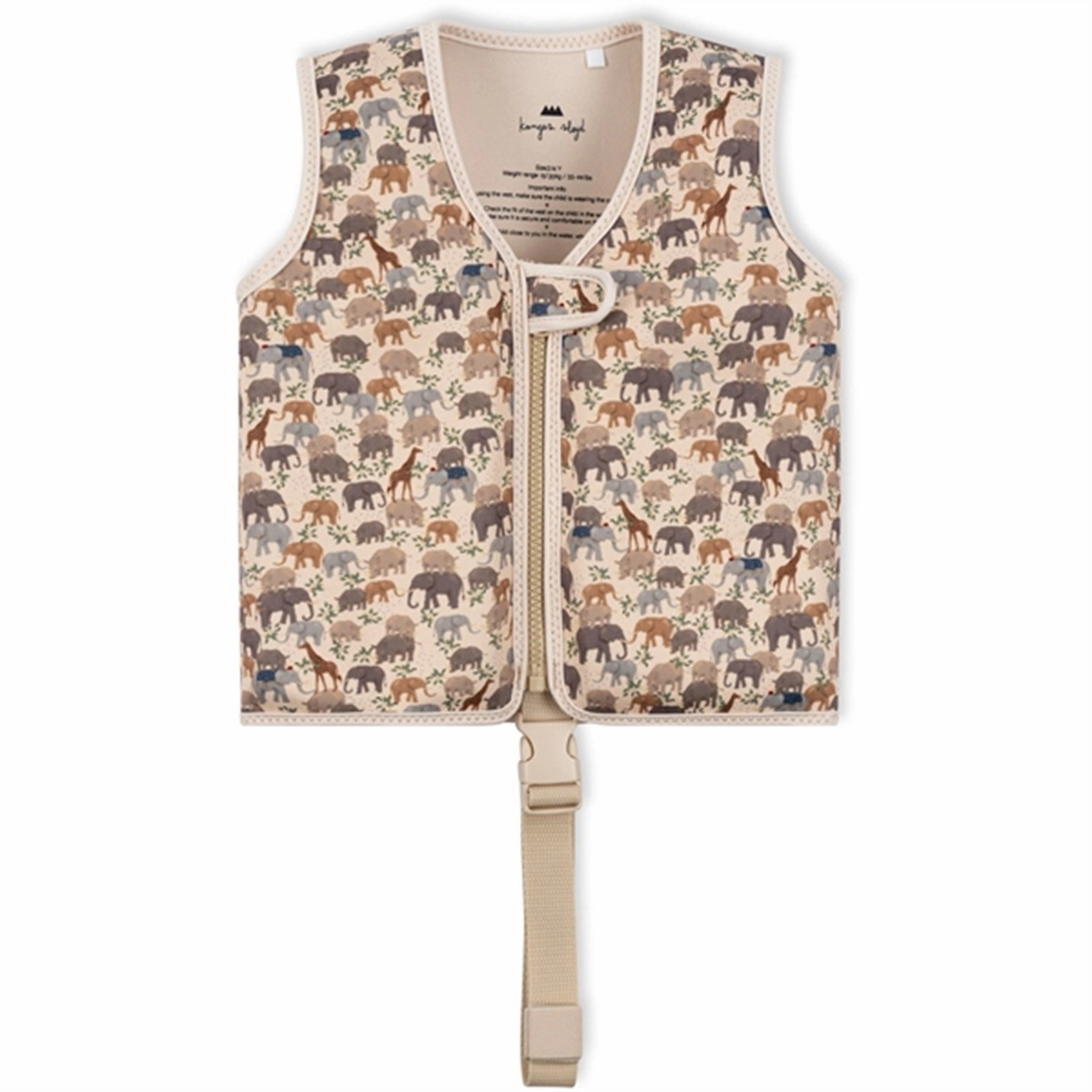 Konges Sl?jd Safari Float Vest Poolside Glam Racerback Design