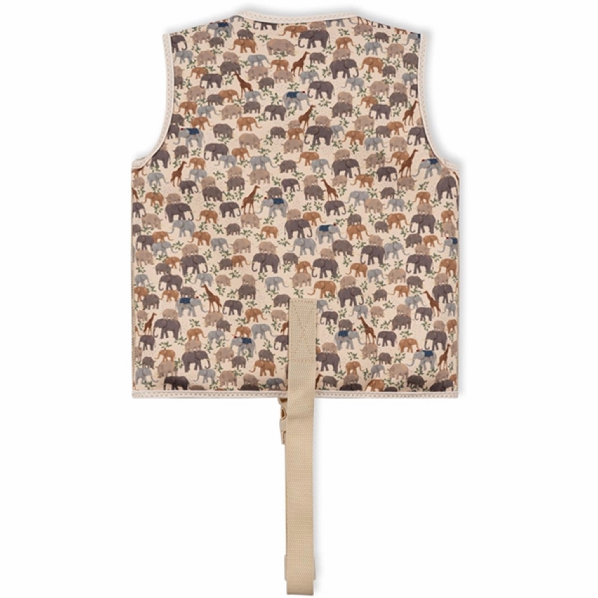 Tone-On-Tone Wrinkle Resistant Konges Sl?jd Safari Float Vest