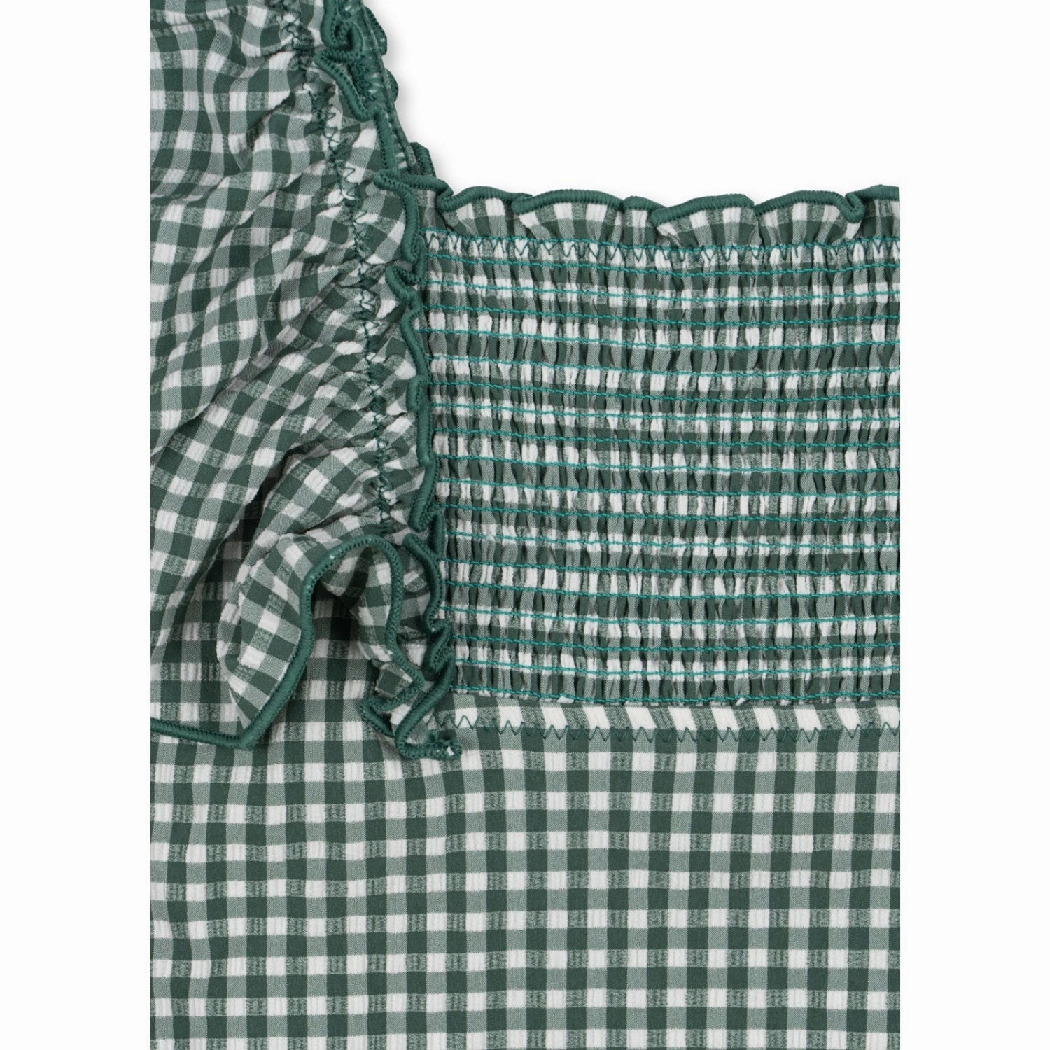 Abrasion Resistant Surface Cross Back Design Konges Sl?jd Smoke Pine Fresia Swimsuit