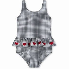 Konges Sl?jd Soline Swim Suit Tradewinds Sustainable Production Process Snag Resistant Surface