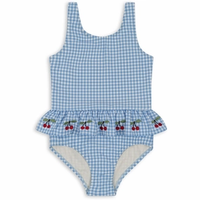 Konges Sl?jd Soline Swimsuit Provence/White Swan Pastel-Shade