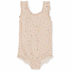 Konges Sl?jd Star Multi Twinkle Swim Suit Sand Proof Closure Stretchy-Material