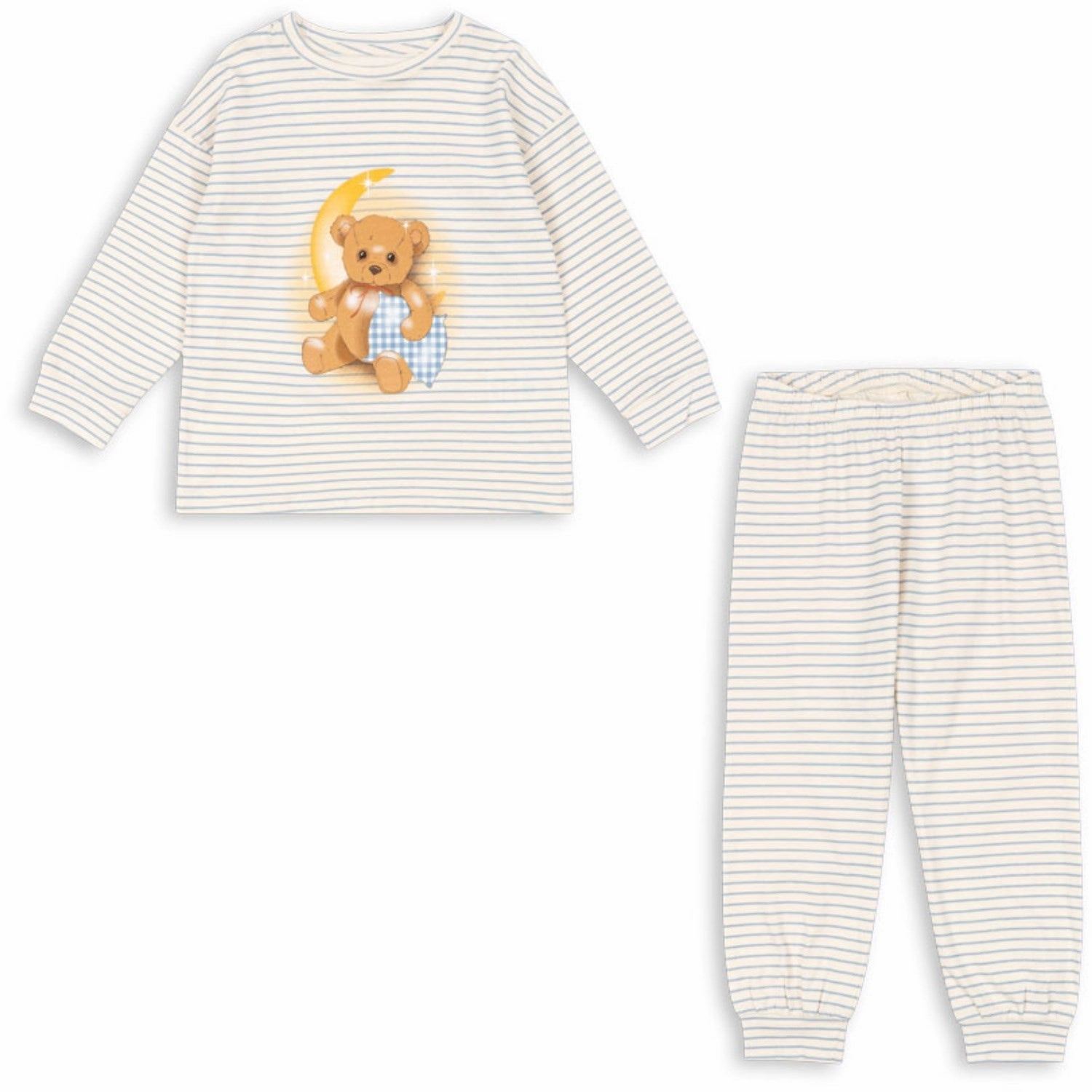 Cool Indoors Konges Sl?jd Stripe Bluie Gio Set Gots