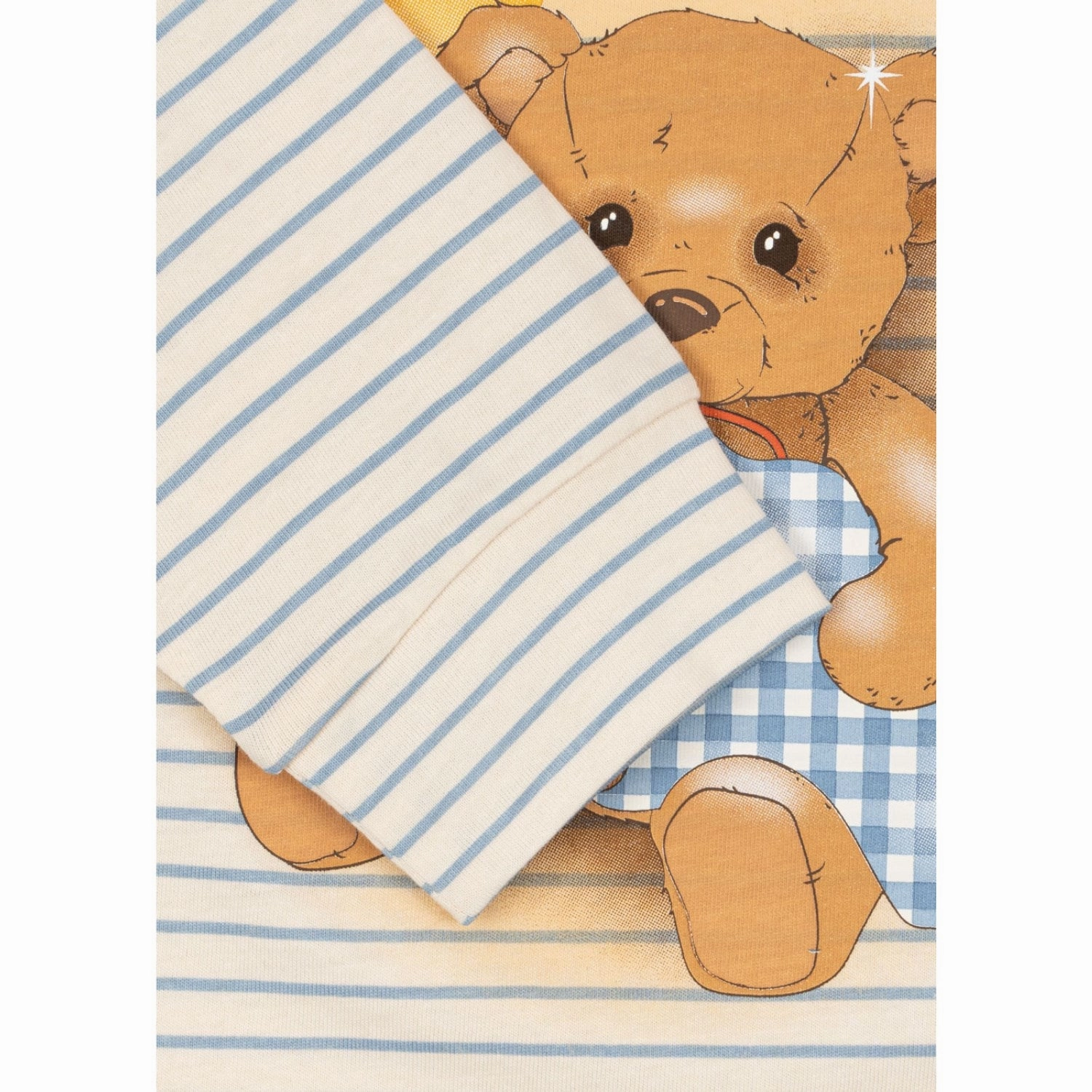 Sleep Easy Konges Sl?jd Stripe Bluie Gio Set Gots