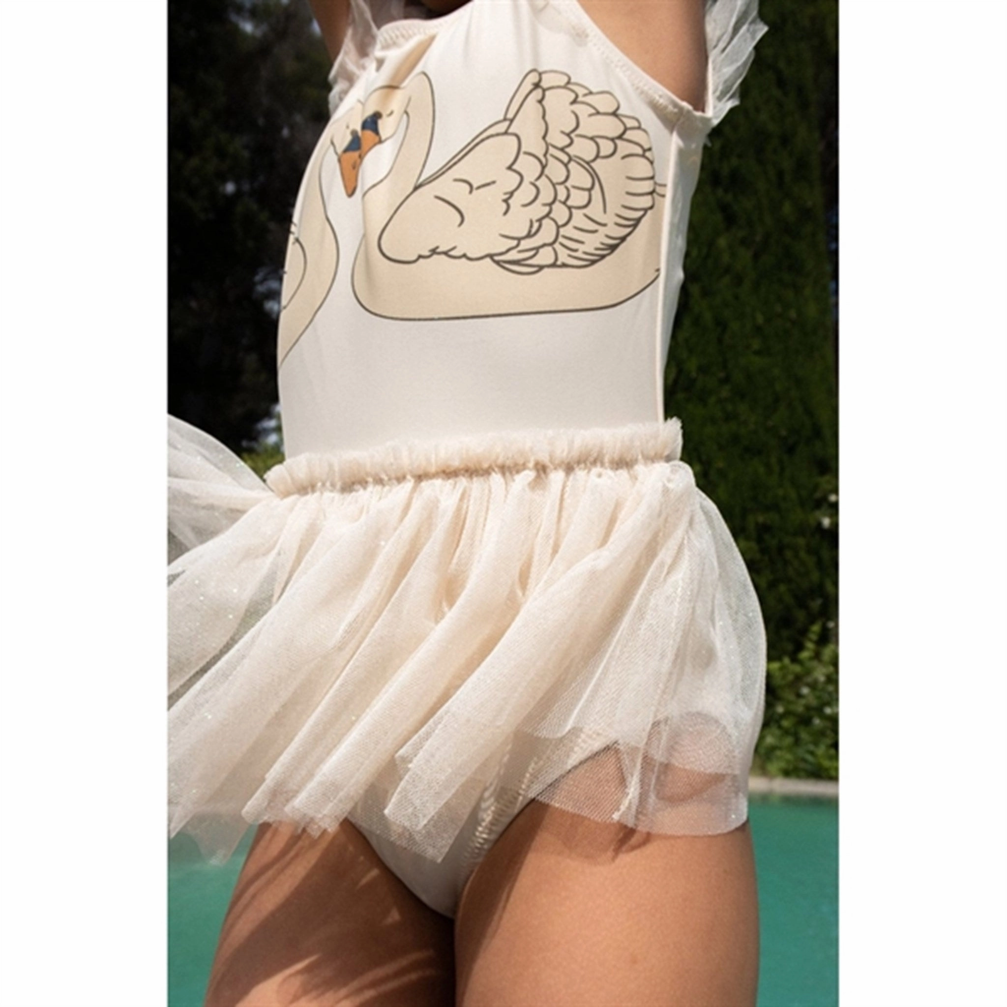 Moisture Wicking Technology Quick Tie Closure Konges Sl?jd Strut Swimsuit Brazilian Sand