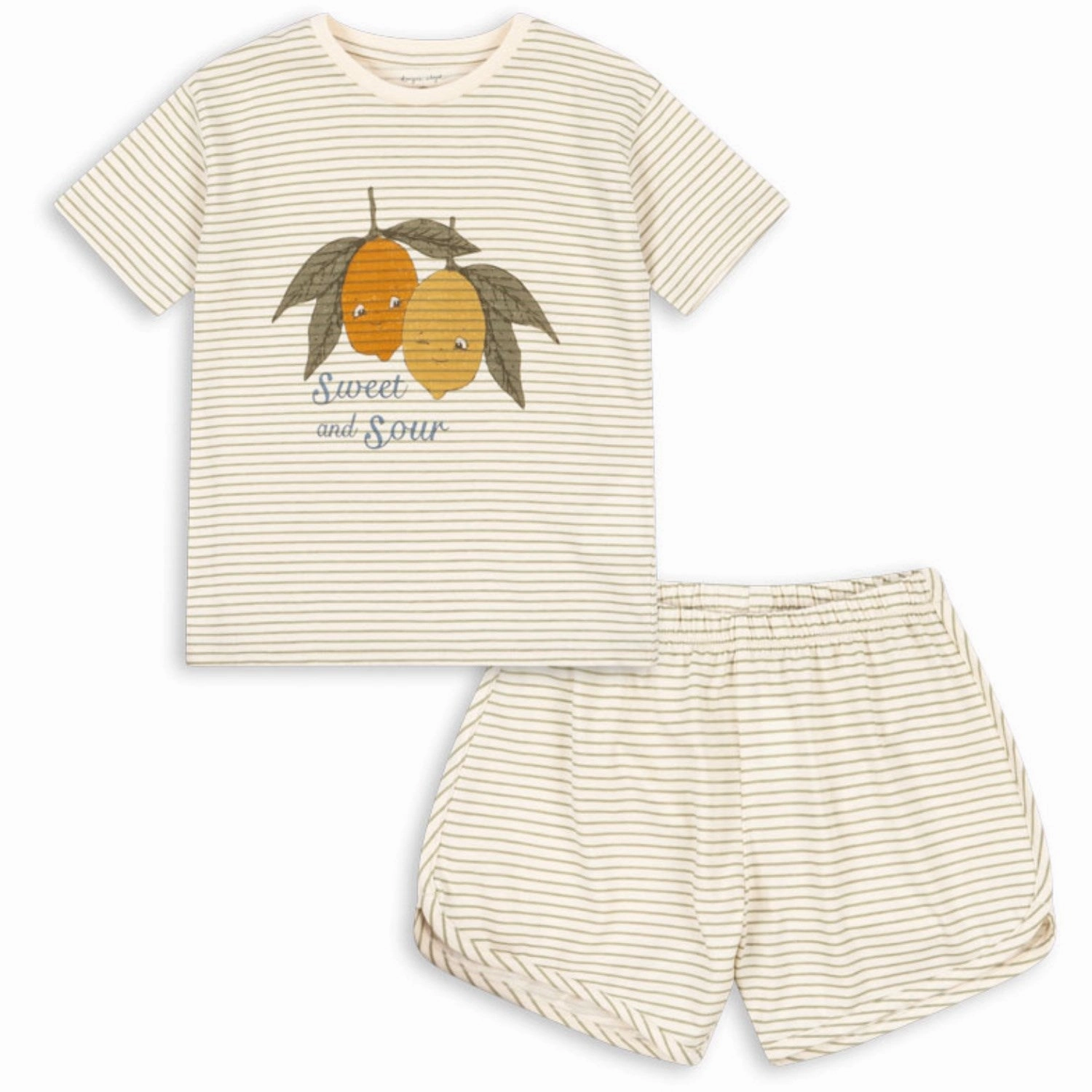 Konges Sl?jd Tea Stripe Famo Set Gots Anti Chafe Seamless date night look