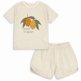 Konges Sl?jd Tea Stripe Famo Set Gots Anti Chafe Seamless date night look