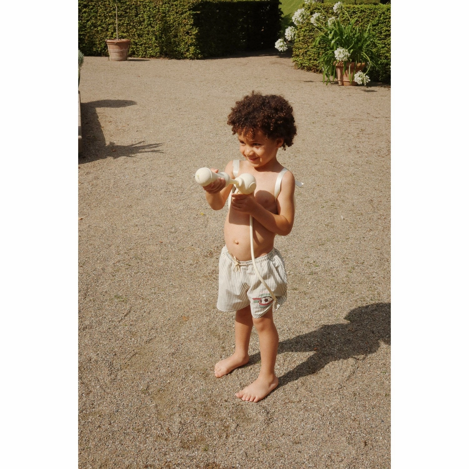 Konges Sl?jd Tea Stripe Seer Asnou Swimshorts Beach Comfort Adjustable Hook Closure