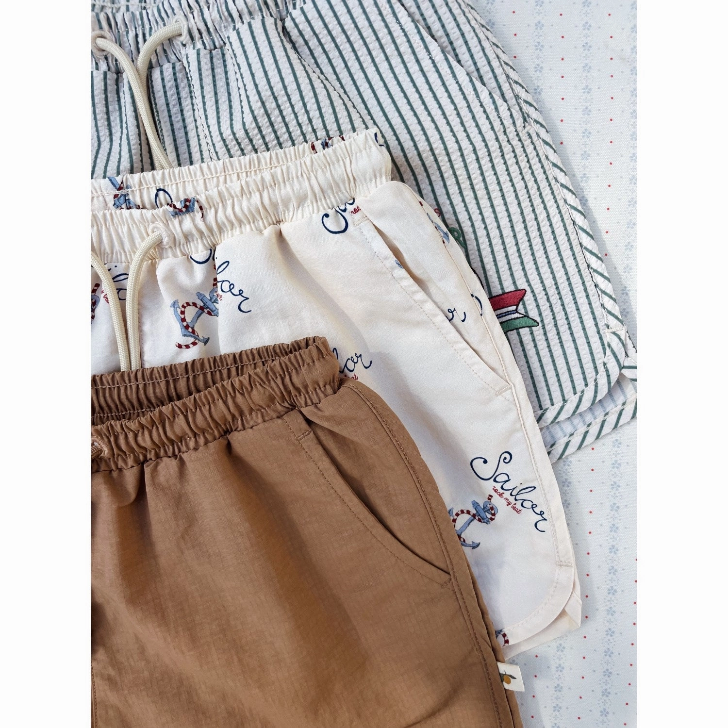 Konges Sl?jd Tigers Eye Roby Asnou Swimshorts Swimwear Fashion High Waist