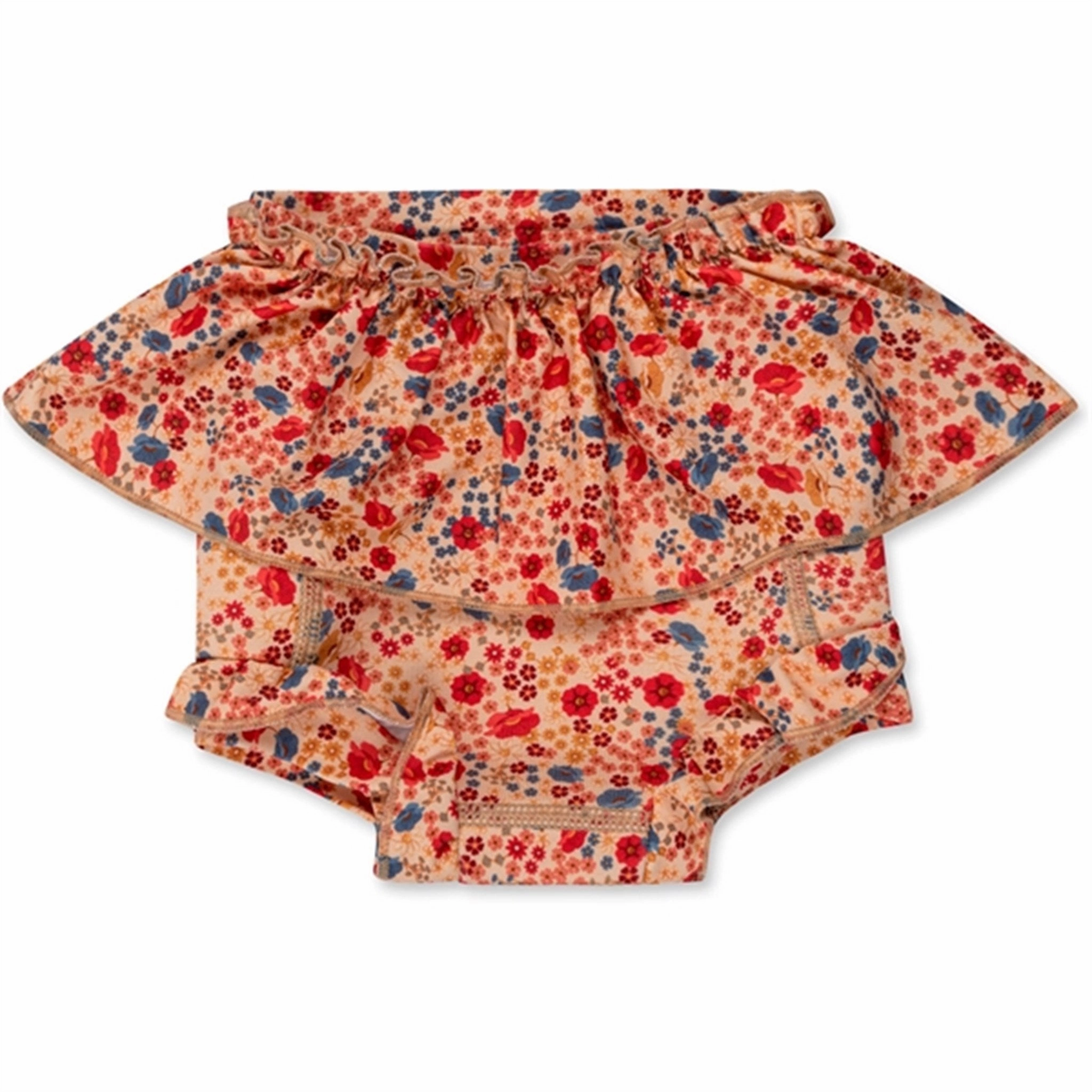 Quick Close Fastener Konges Sl?jd Villetta Bobbi Frill Swim Shorts