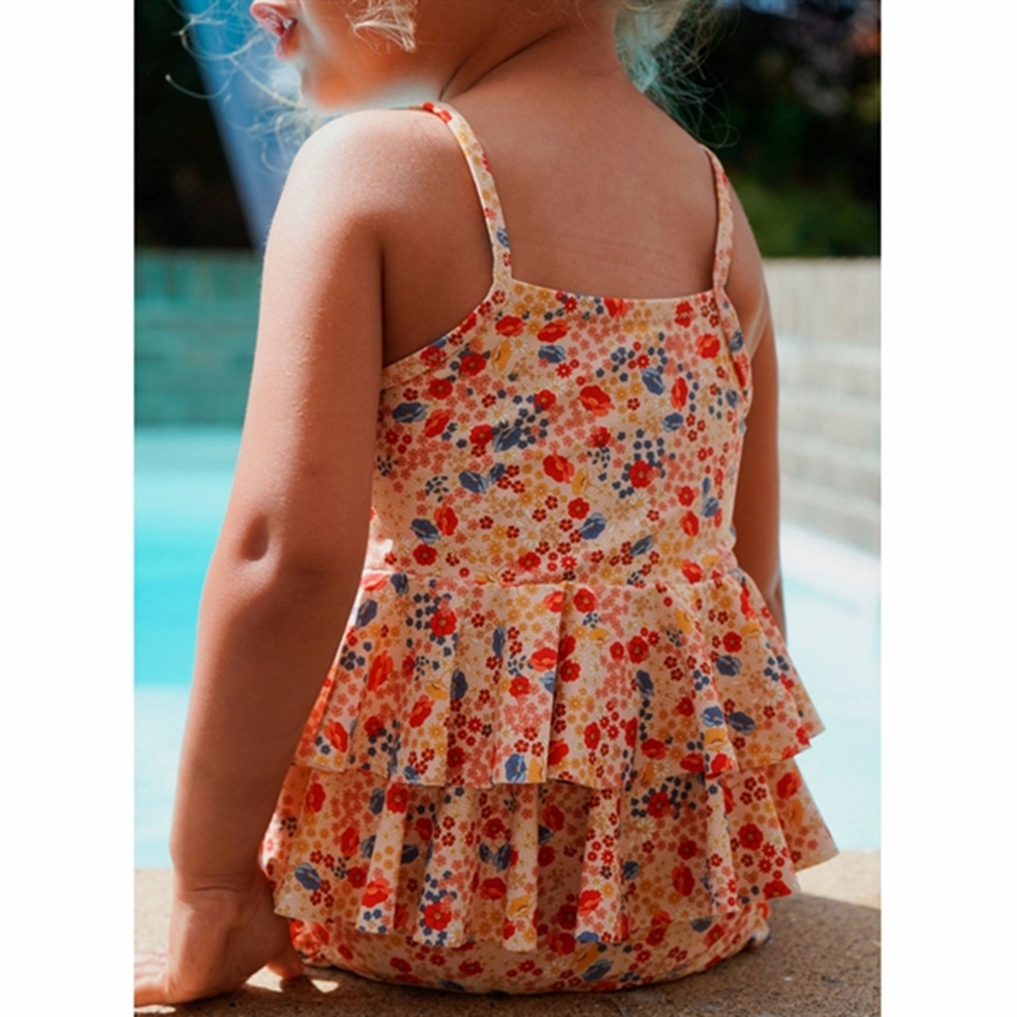 Recycled Polyester Konges Sl?jd Villetta Manuca Frill Swim Suit