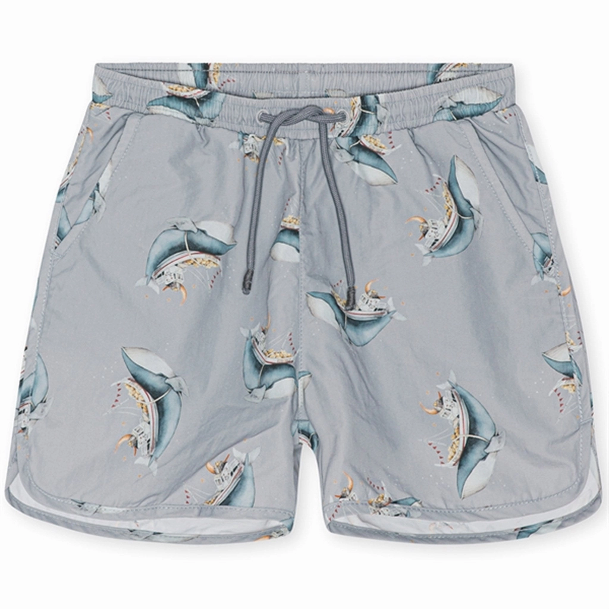4 Way Stretch Konges Sl?jd Whale Boat Asnou Swim Shorts