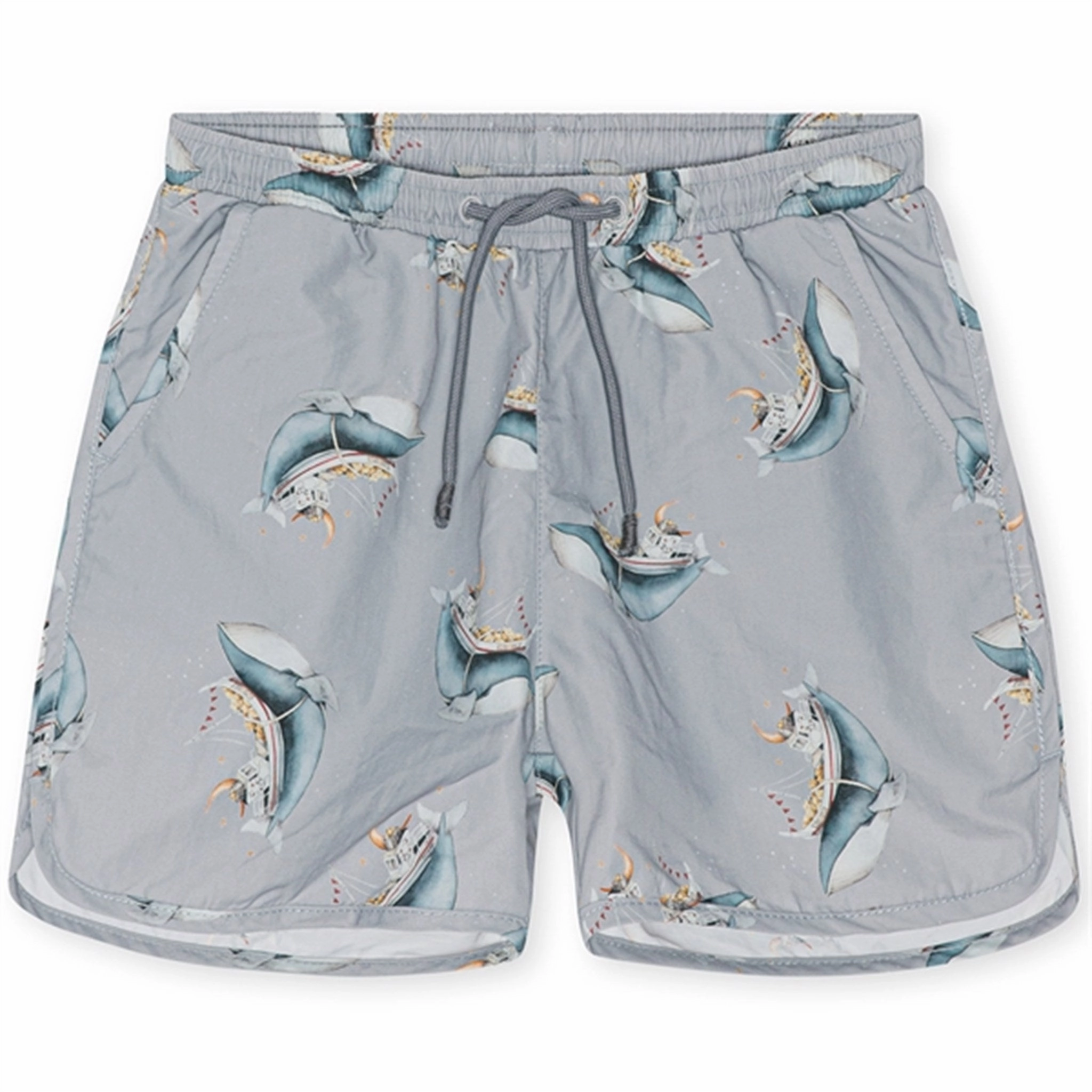 Konges Sl?jd Whale Boat Asnou Swim Shorts Poolside Vibes Seamless-Edges