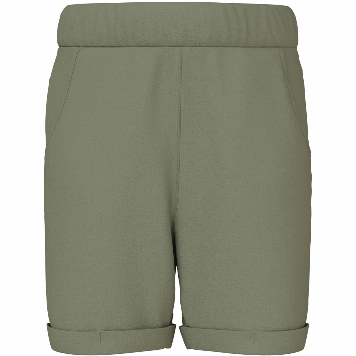 Name It Oil Green Viking Long Shorts Sandals Contoured Articulation